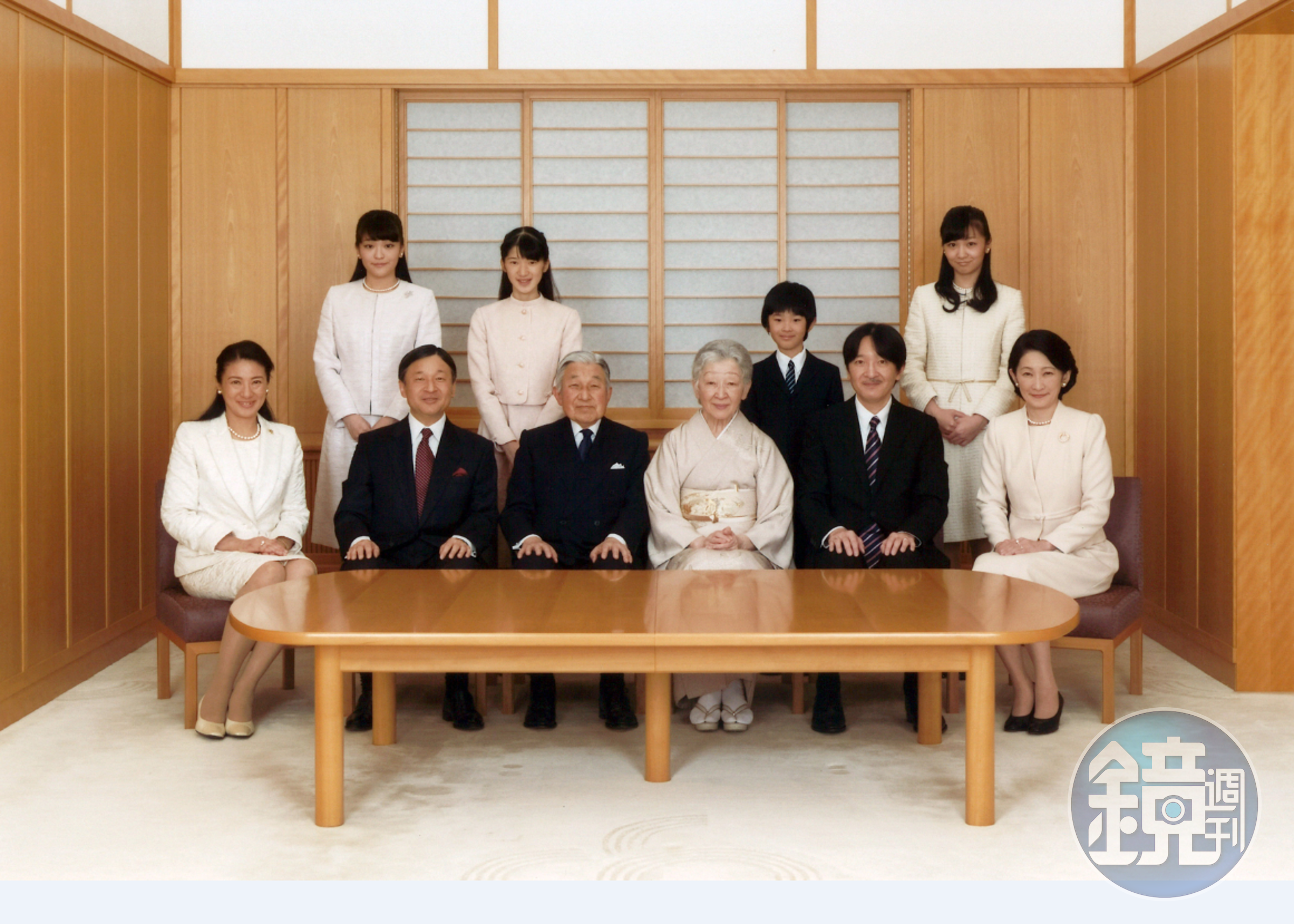 日本皇室成員越來越少，女性能否繼承皇位的討論最近又浮上檯面。（東方IC）