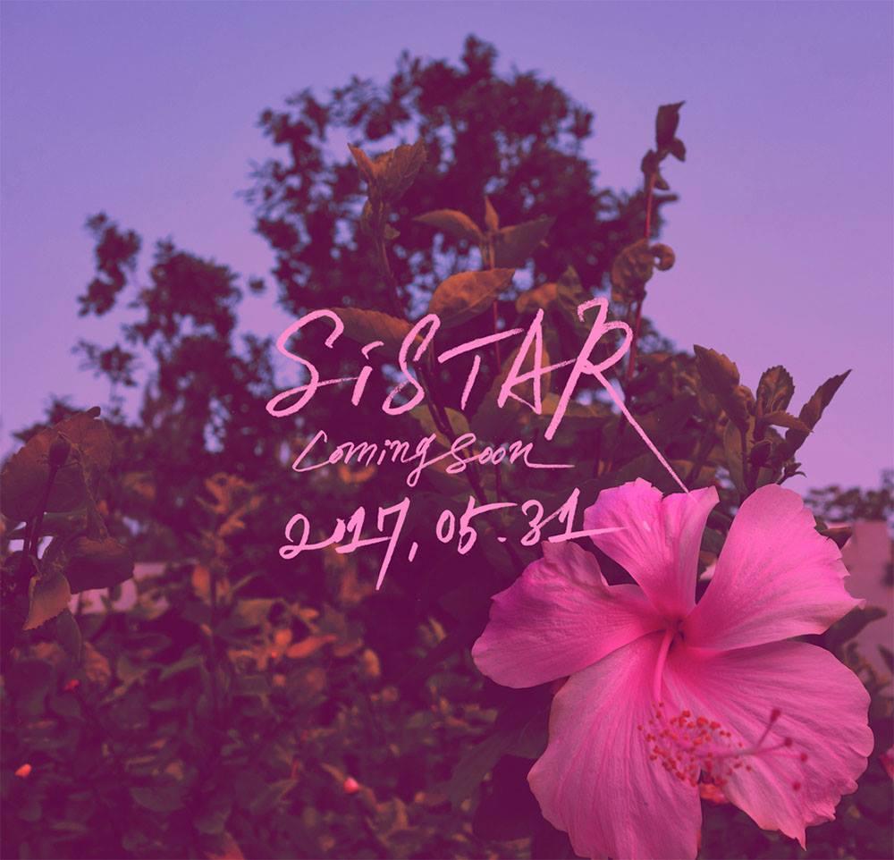 5月31日將發行SISTAR團體的最後一張專輯。(翻攝SISTAR官方FB)