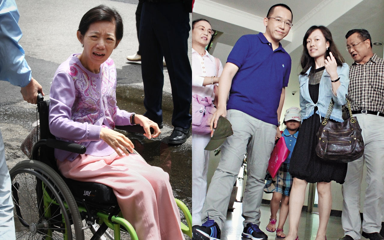 吳淑珍常碎念控管阿扁飲食，但陳致中卻希望父親開心就好。