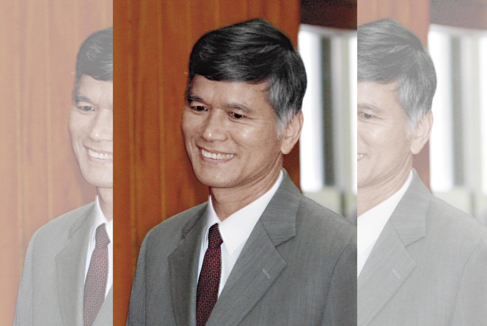 扁珍及子媳所涉二次金改案承審法官曾德水（圖），聽廣播得知扁在凱校餐會表現，預計6月傳喚他，決定是否撤銷扁家的暫停審判令。（聯合知識庫）