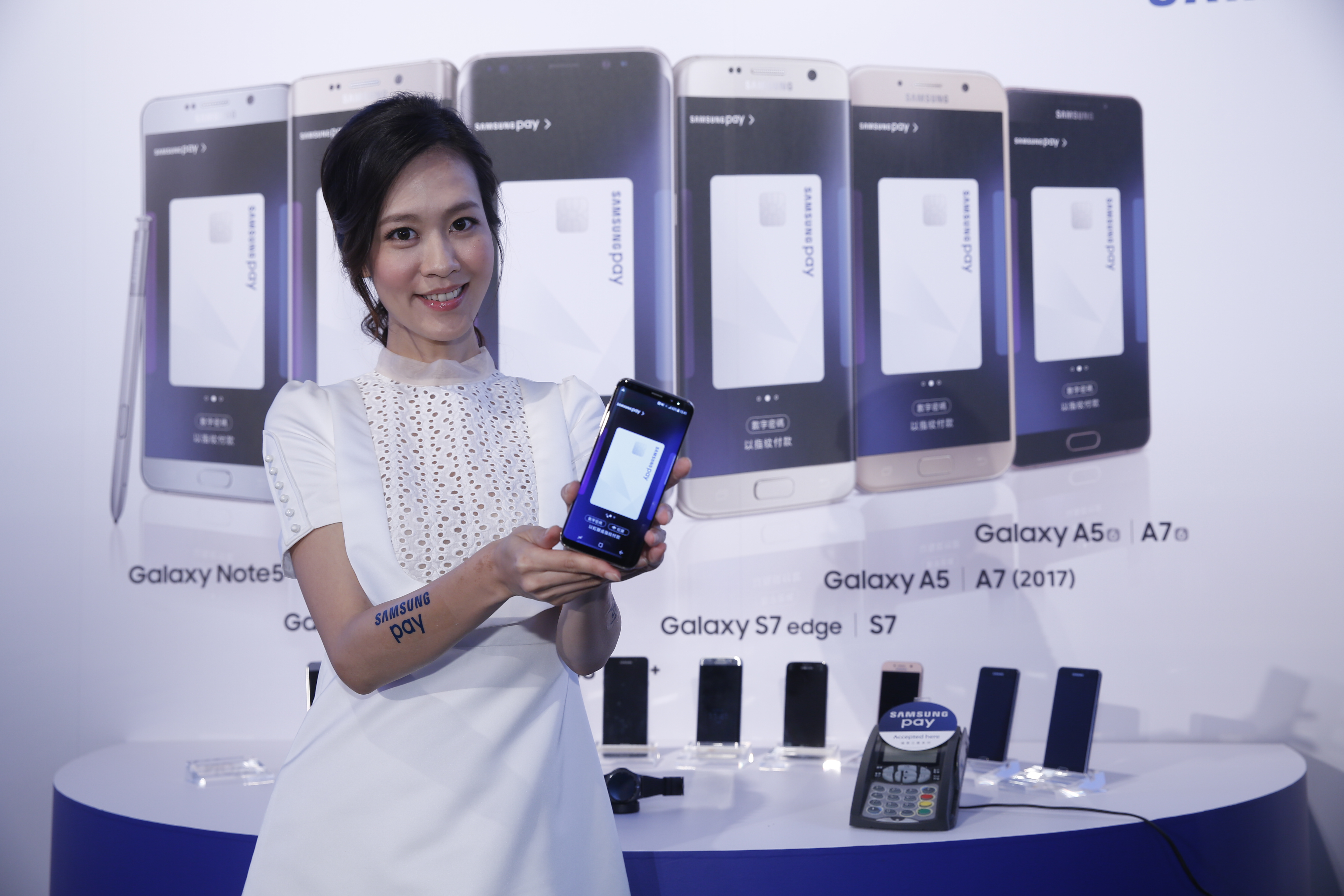 國內7家銀行23日宣布推出Samsung Pay，花旗銀祭出1,200元刷卡金回饋最吸睛。