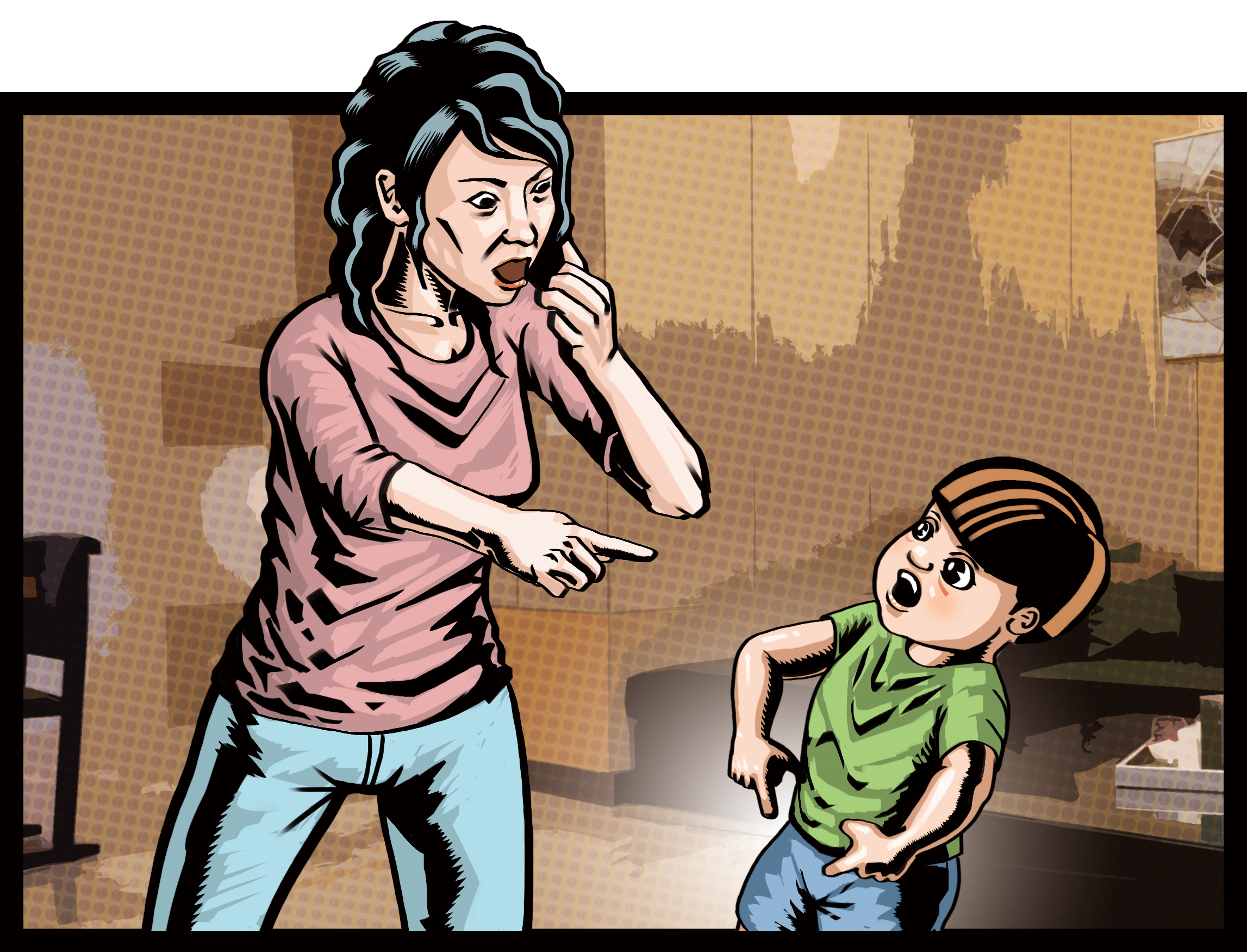 被害幼童透露，「尿尿的地方被吃」，家屬才知孩子慘遭性侵。