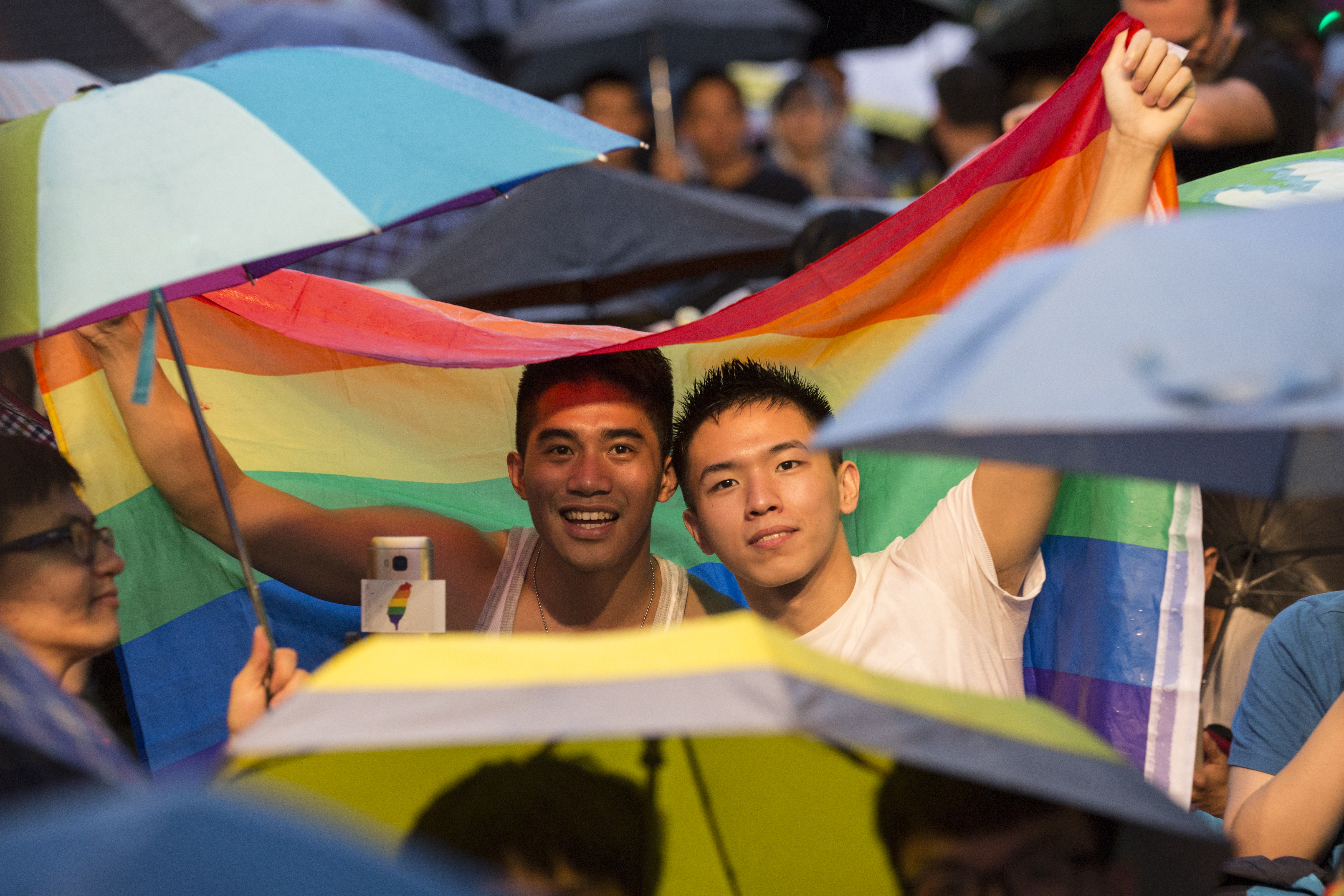 長期以來,同志不斷受到打壓、歧視,忘了真正的平等是同志應該有的權利。(楊子磊攝)