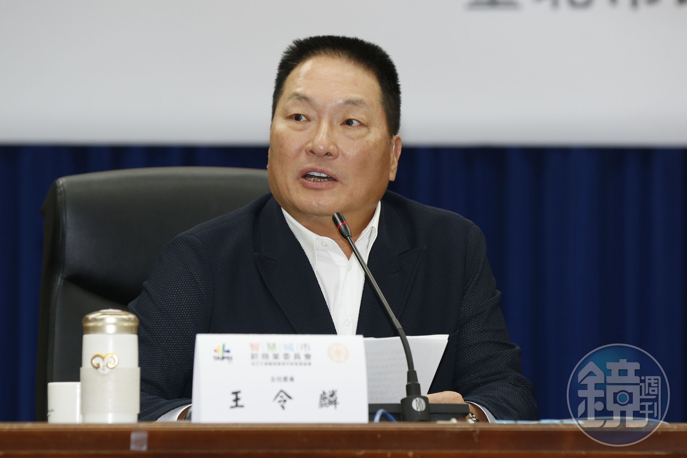被問及台數科買東森一事，王令麟說，希望找到適格的人來買，是真正會把東森電視做好的。