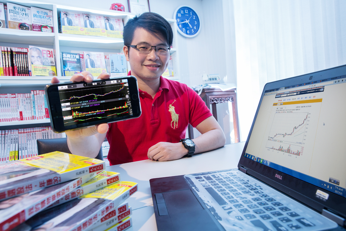 靠「購物車選股法」，財經部落客阿格力年賺3成。