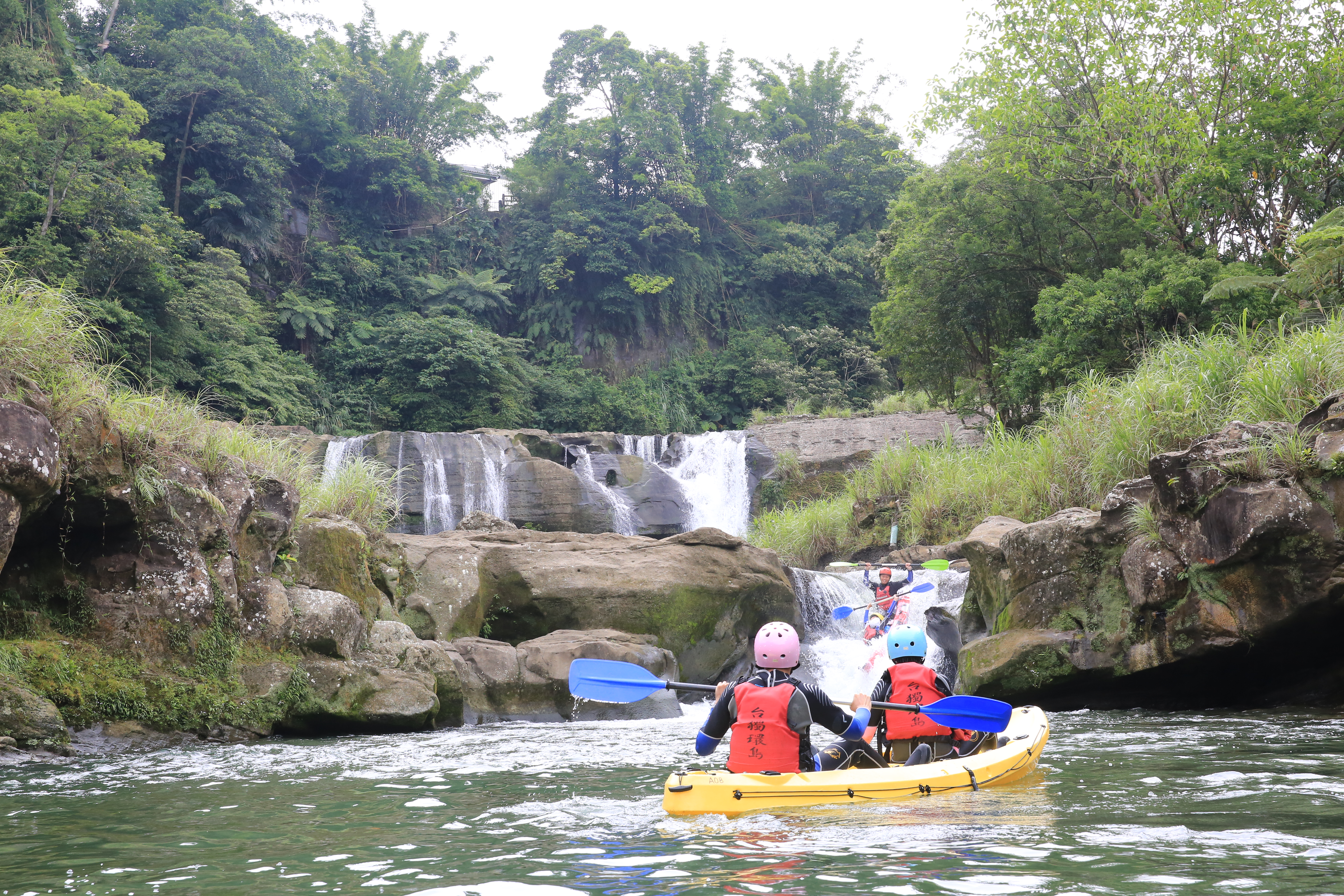 基隆河上游是獨木舟玩家的冒險祕境。
