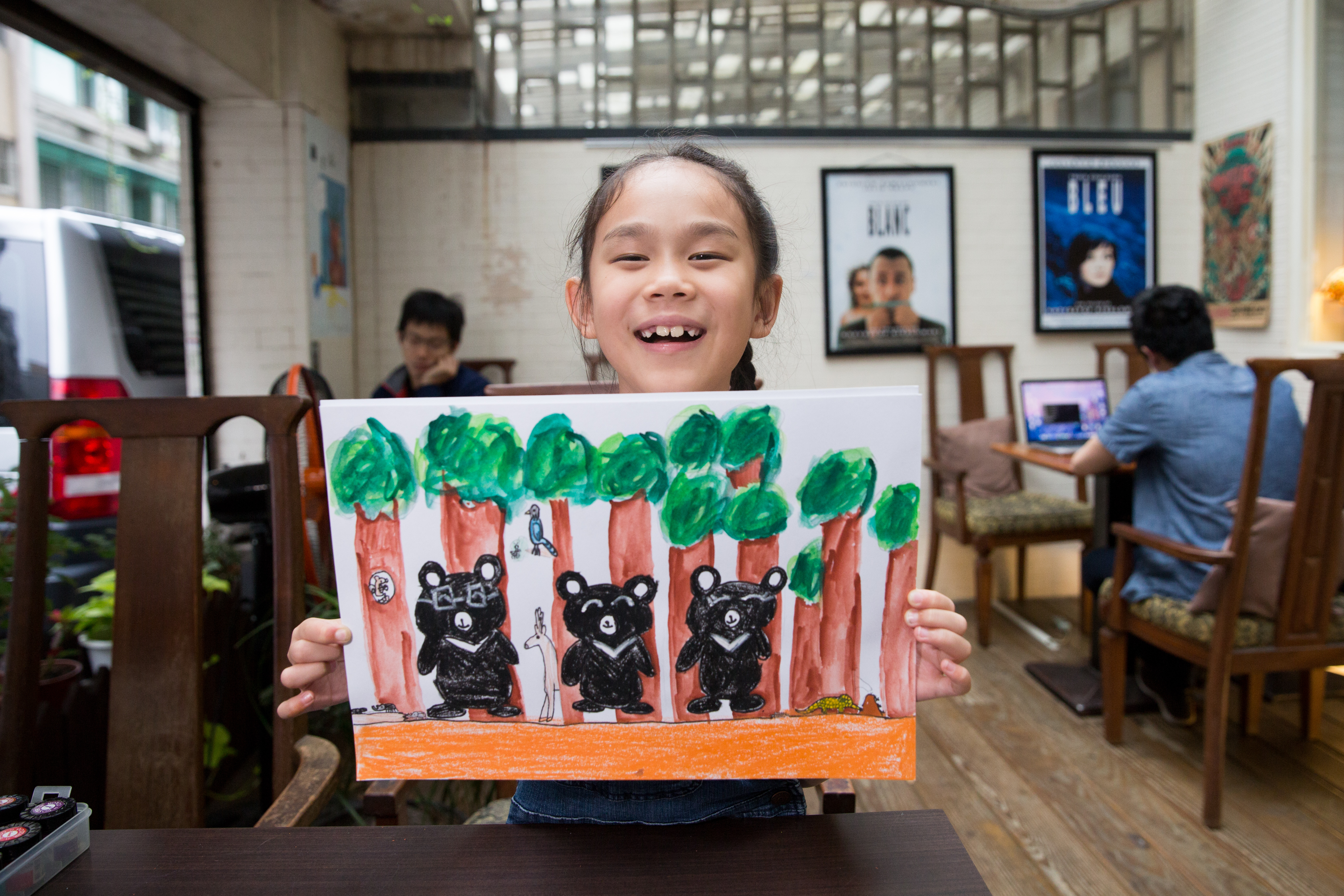 因為身體對塵螨過敏，一發作就很不舒服，黃柔瑄覺得家人健康是最重要的事。