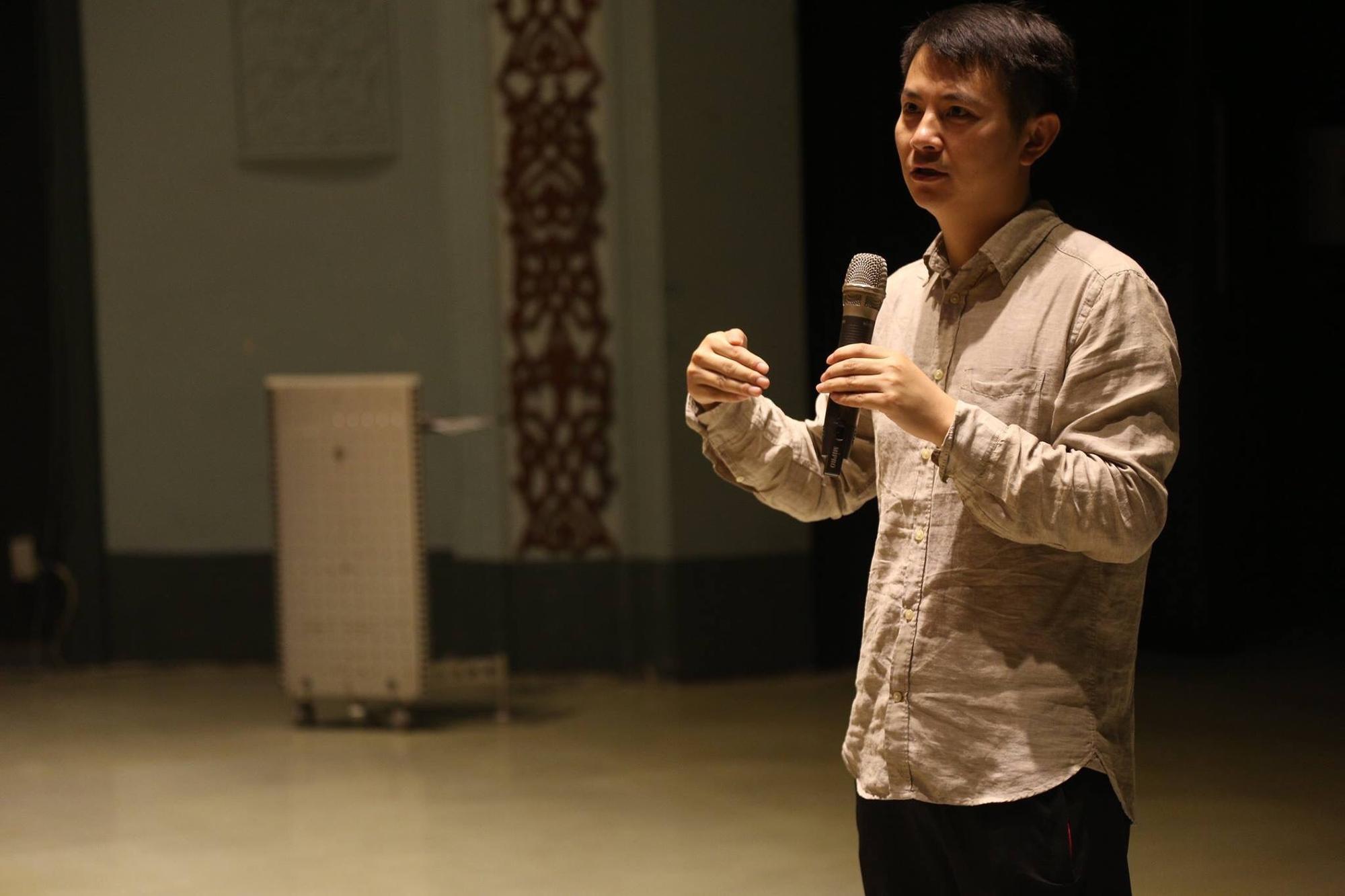 張贊波爭取的不是一筆簡單的放映費，而是「它關係著我的尊嚴」。（取自張贊波臉書）