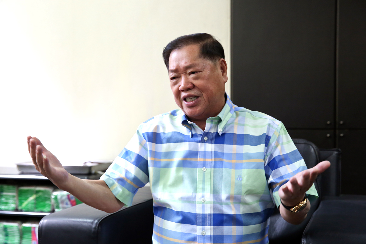 林崑海上週接受本刊專訪,不斷痛批民視董事長郭倍宏。