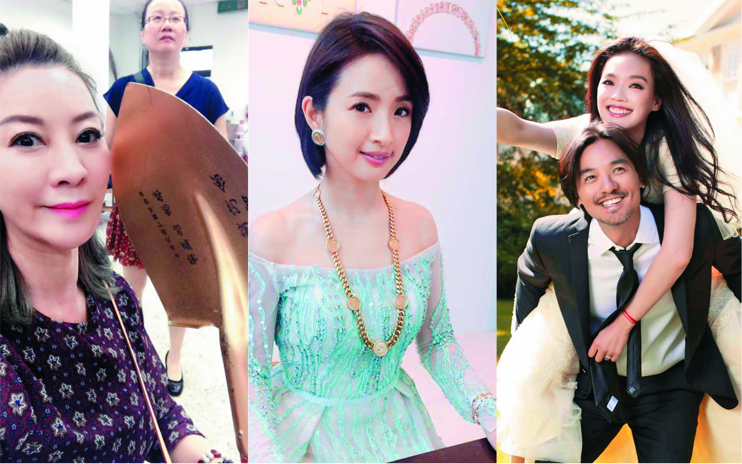 演藝圈不少女星背後都有一個默默守候的「大仁哥」。