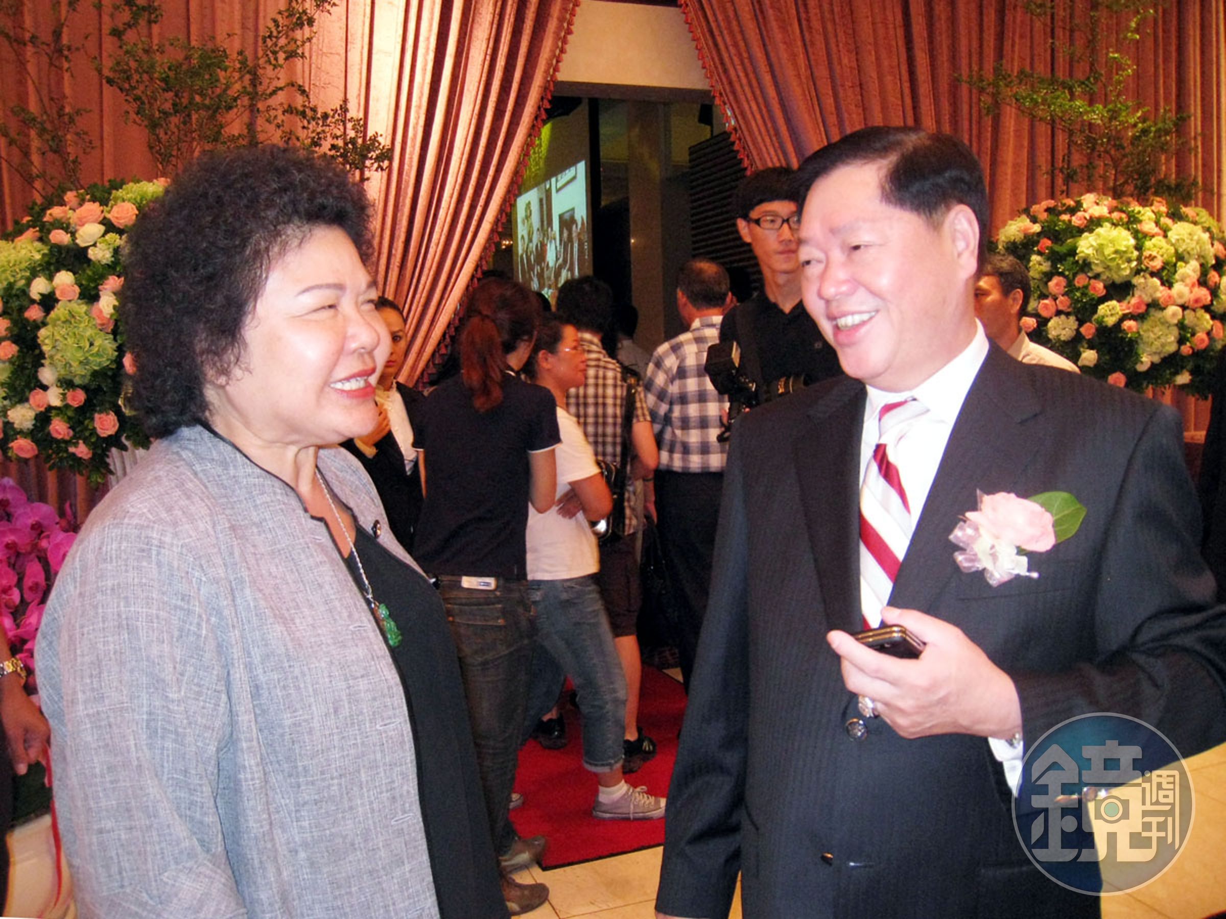 林崑海這位「頂港有名聲，下港尚出名」的媒體大亨，即使高雄市長陳菊、台南市長賴清德都要禮讓三分。（中央社提供）