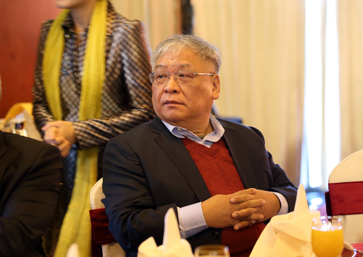 林崑海與練台生（圖）是好友兼合作夥伴，近年一起經營房地產事業。