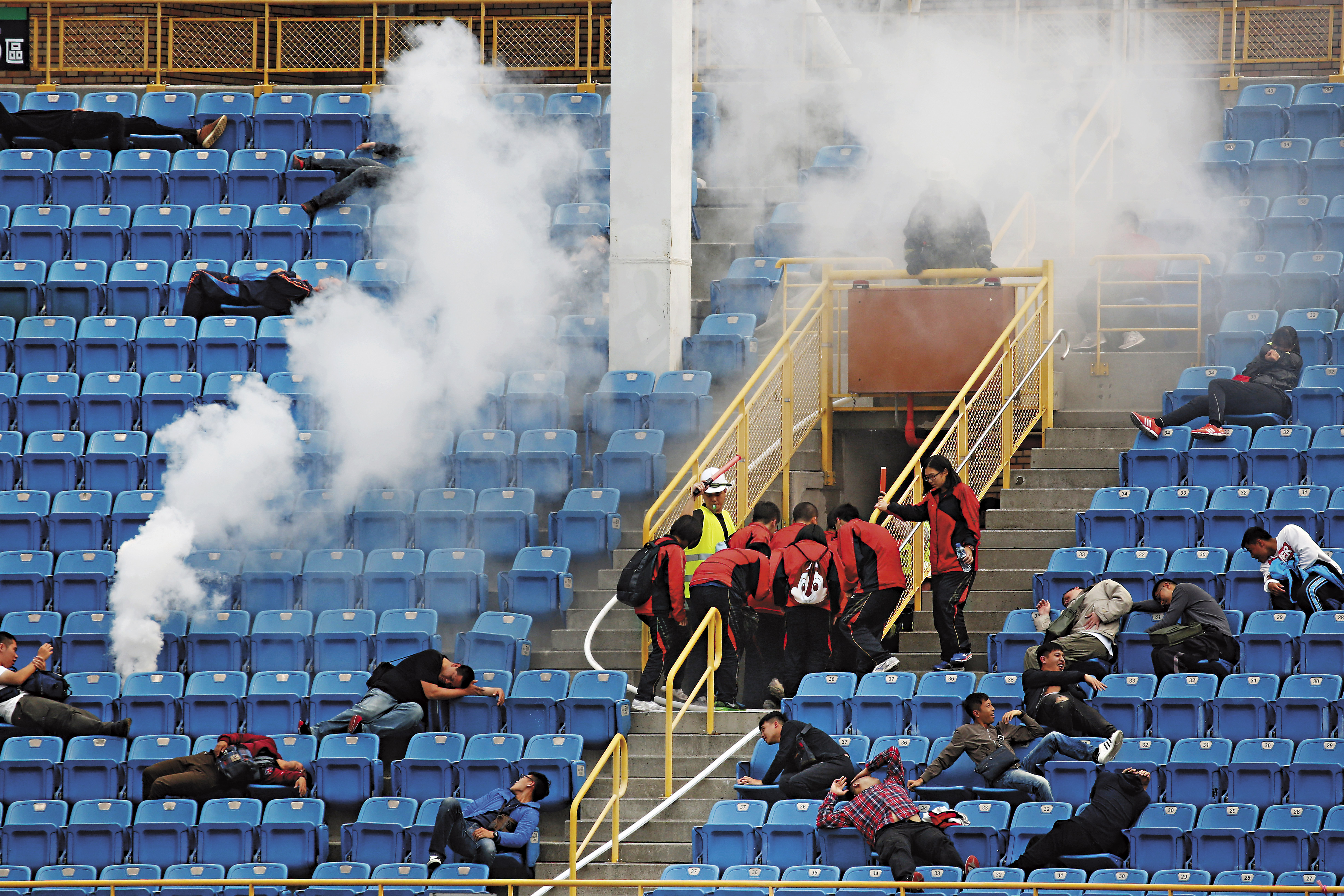 台北世大運將至，屆時將有更多國內外觀光客在台北承租日租套房，安全堪慮。圖為世大運防恐演習。