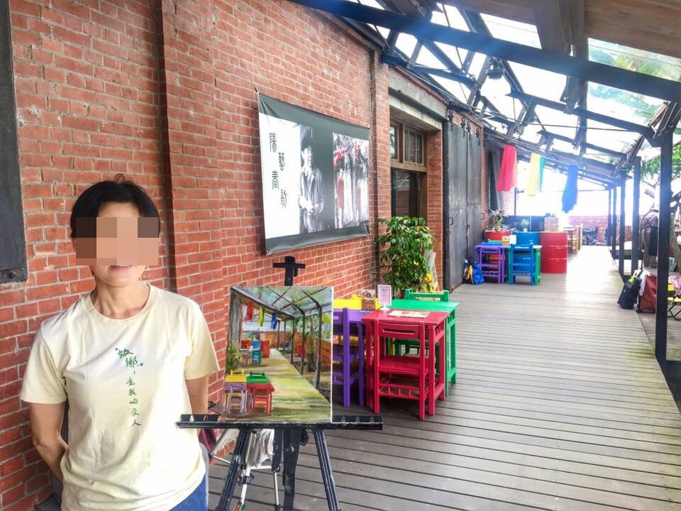 淡水文化園區內驚爆傷害案件，受害商家請求文化局正視問題。