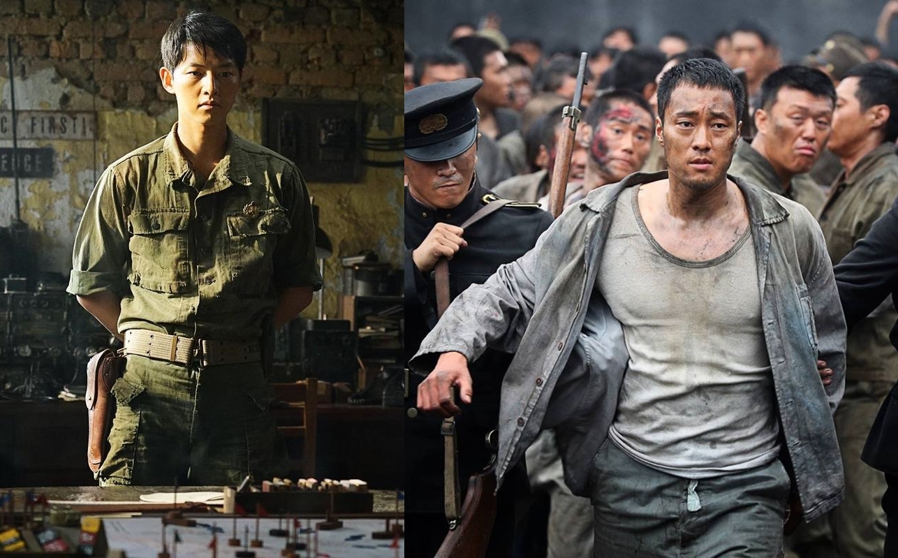 宋仲基與蘇志燮在《軍艦島》的新劇照曝光。