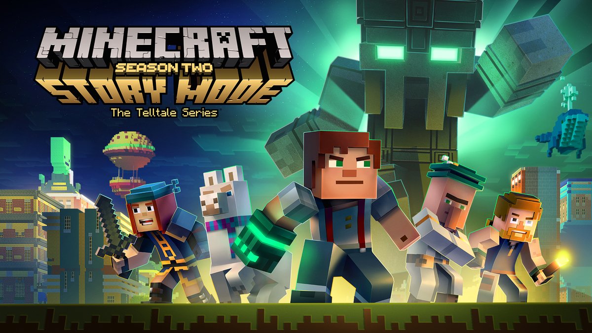 Telltale官方推特證實全新一季《Minecraft:Story Mode》發售日期確定。（twitter@telltalegames）