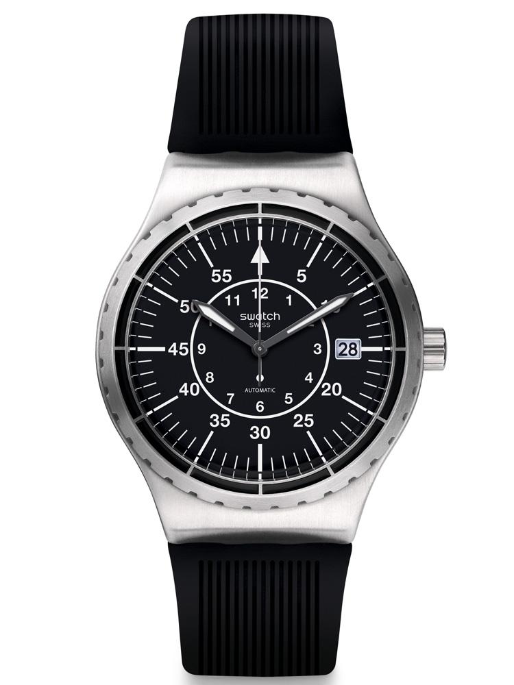 SWATCH Sistem 51/功能:時、分、秒、日期顯示/機芯:自動上鍊機芯/建議售價:NT$6,300
