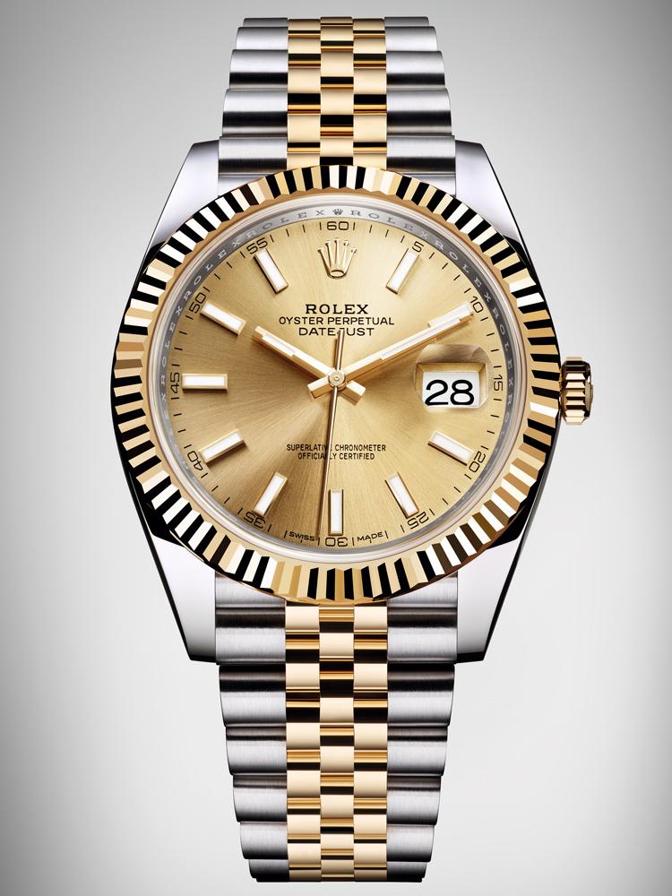 ROLEX Oyster Perpetual Datejust 41(Ref.126333)/功能:時、分、秒、日期顯示/機芯:自動上鍊機芯/建議售價:NT$399,000