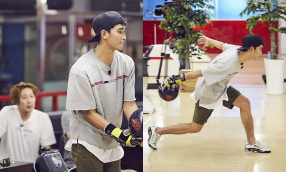 韓星金秀賢熱愛保齡球運動,還曾參加職業選手資格選拔賽。(網路圖片)