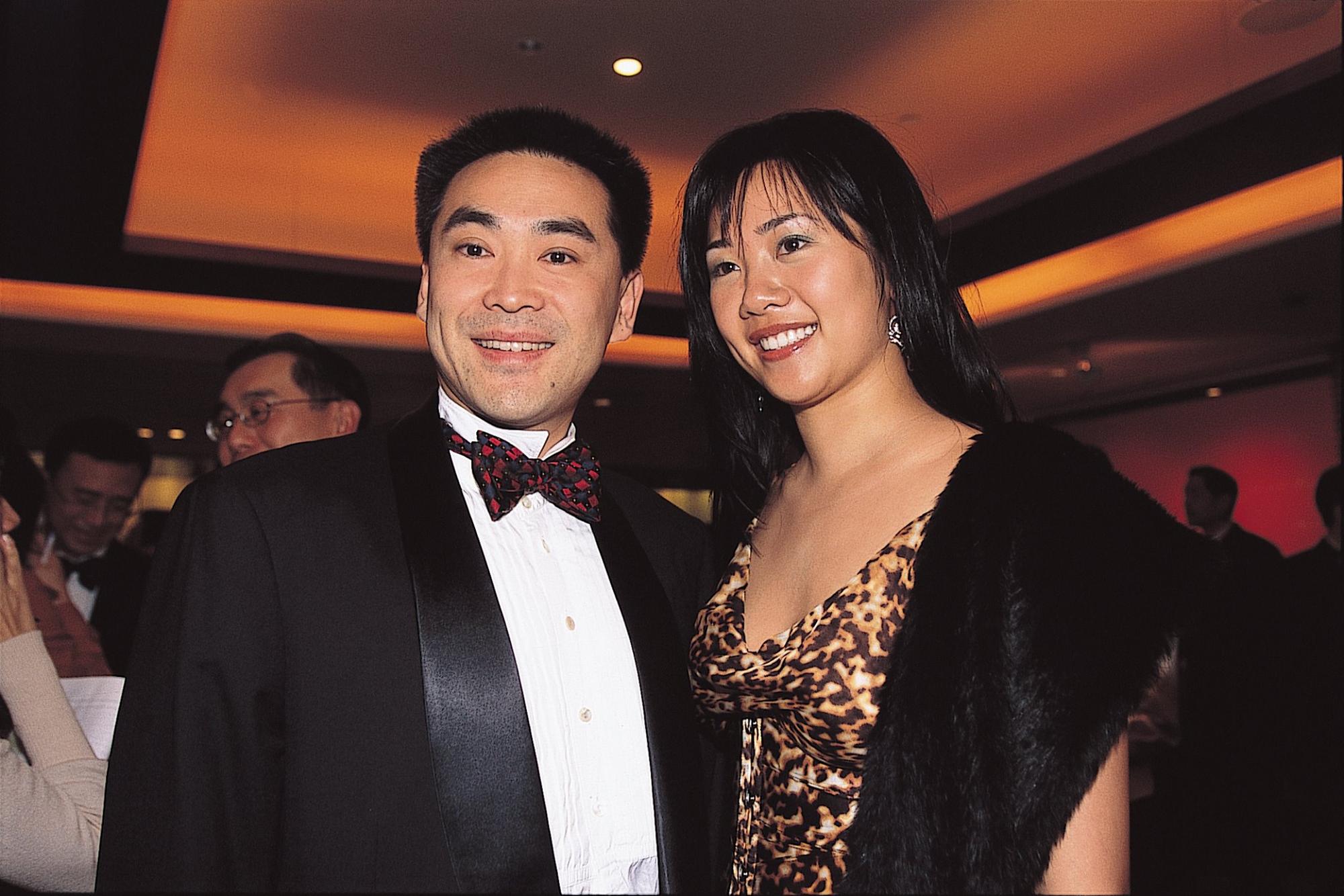 林知延苦追吳欣盈10年，兩人2011年結婚時是金融圈一大盛事。