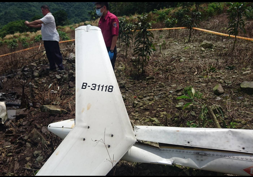 《看見台灣》導演齊柏林勘景遇難。（花蓮縣消防局提供）