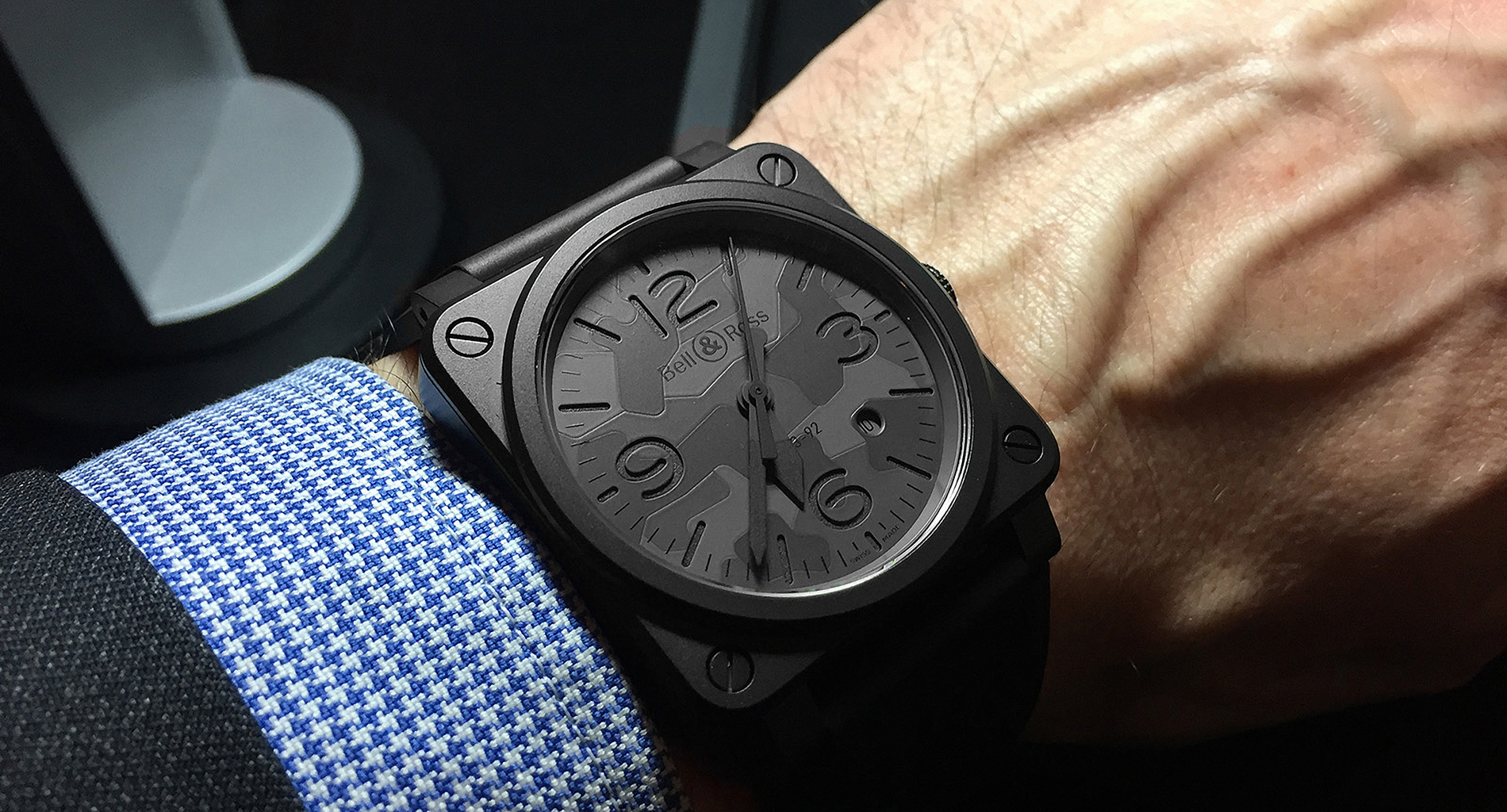 【錶評】BELL & ROSS BR03-92 Black Camo