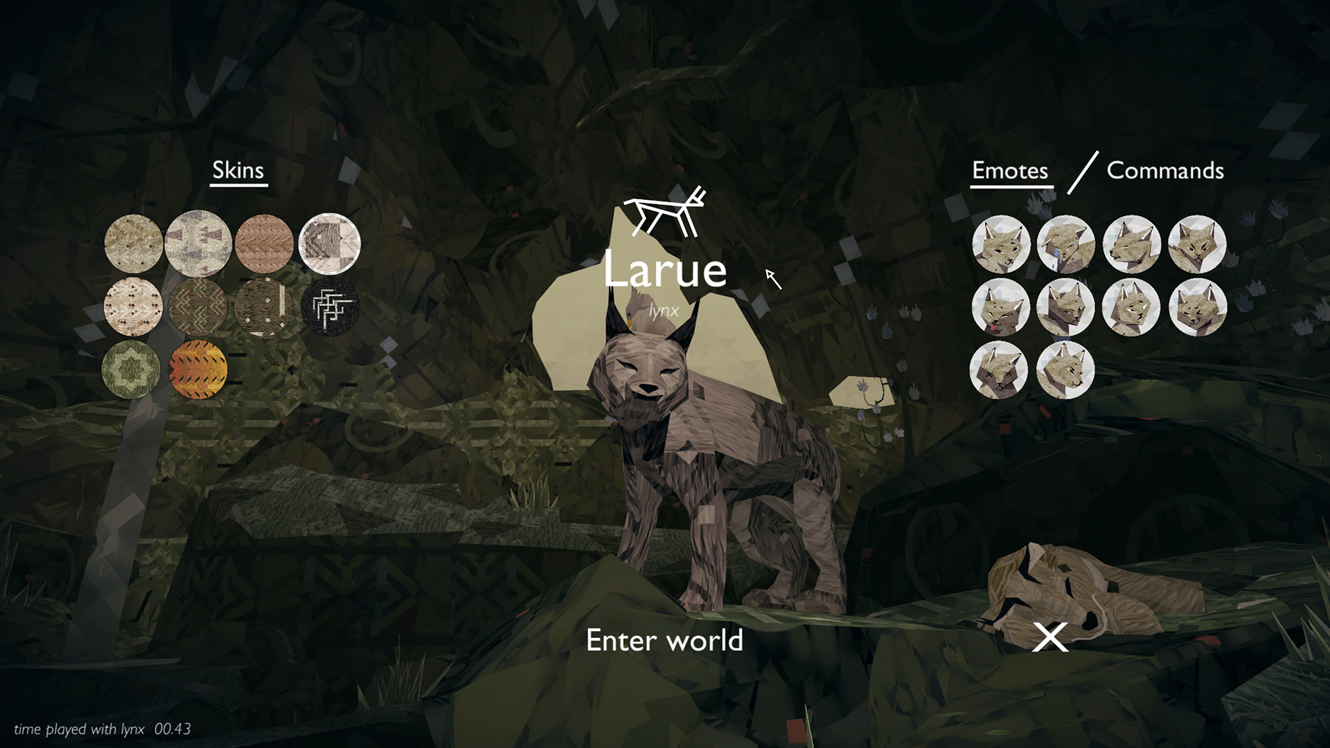 這個廣闊的自然世界完全沒有任何競爭與戰鬥，為玩家營造純粹的感動