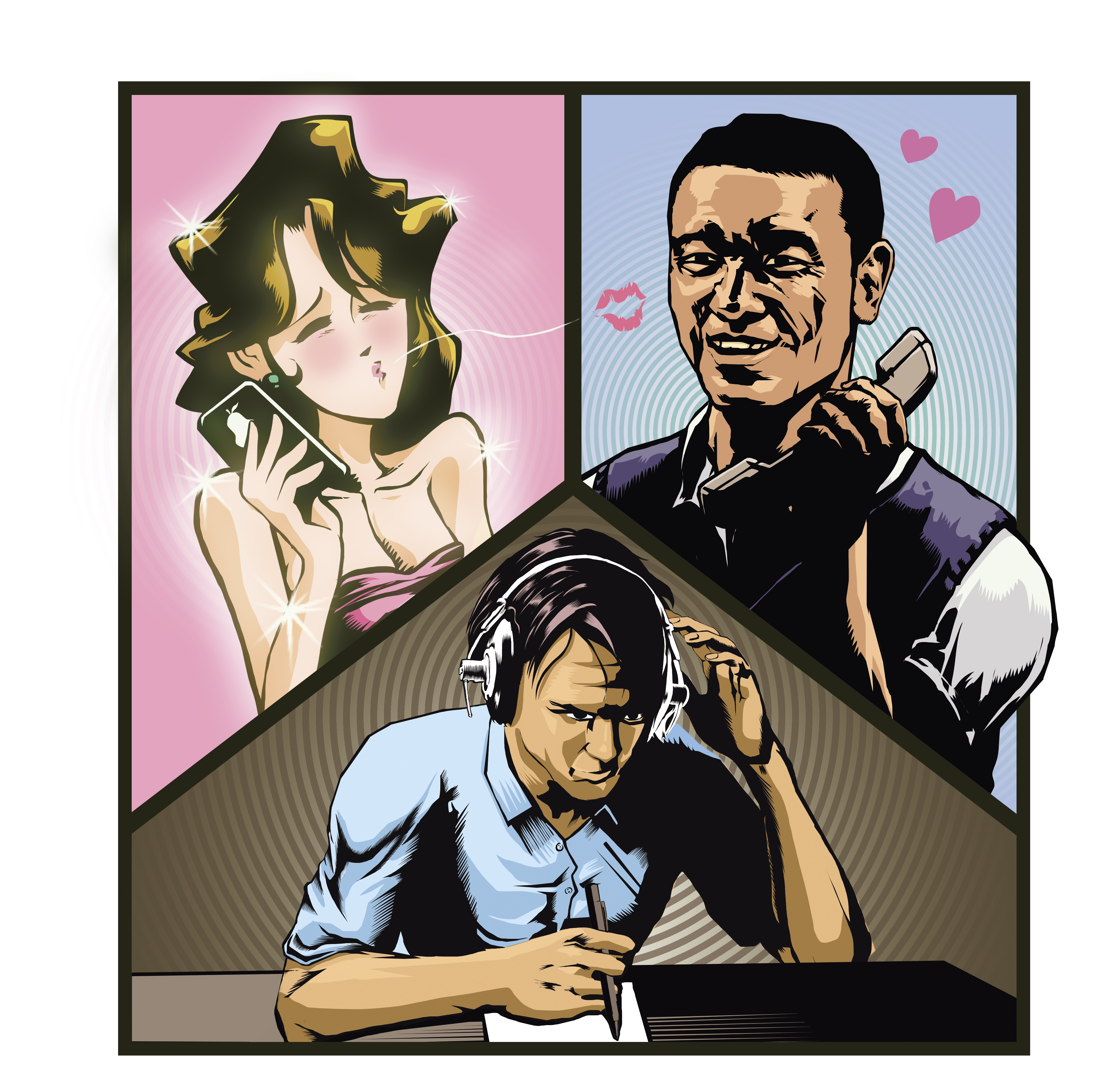 移民署專勤隊長歐陽國麟要求張姓陸配當他的小老婆，打情罵俏的親暱對話全被廉政署監控。