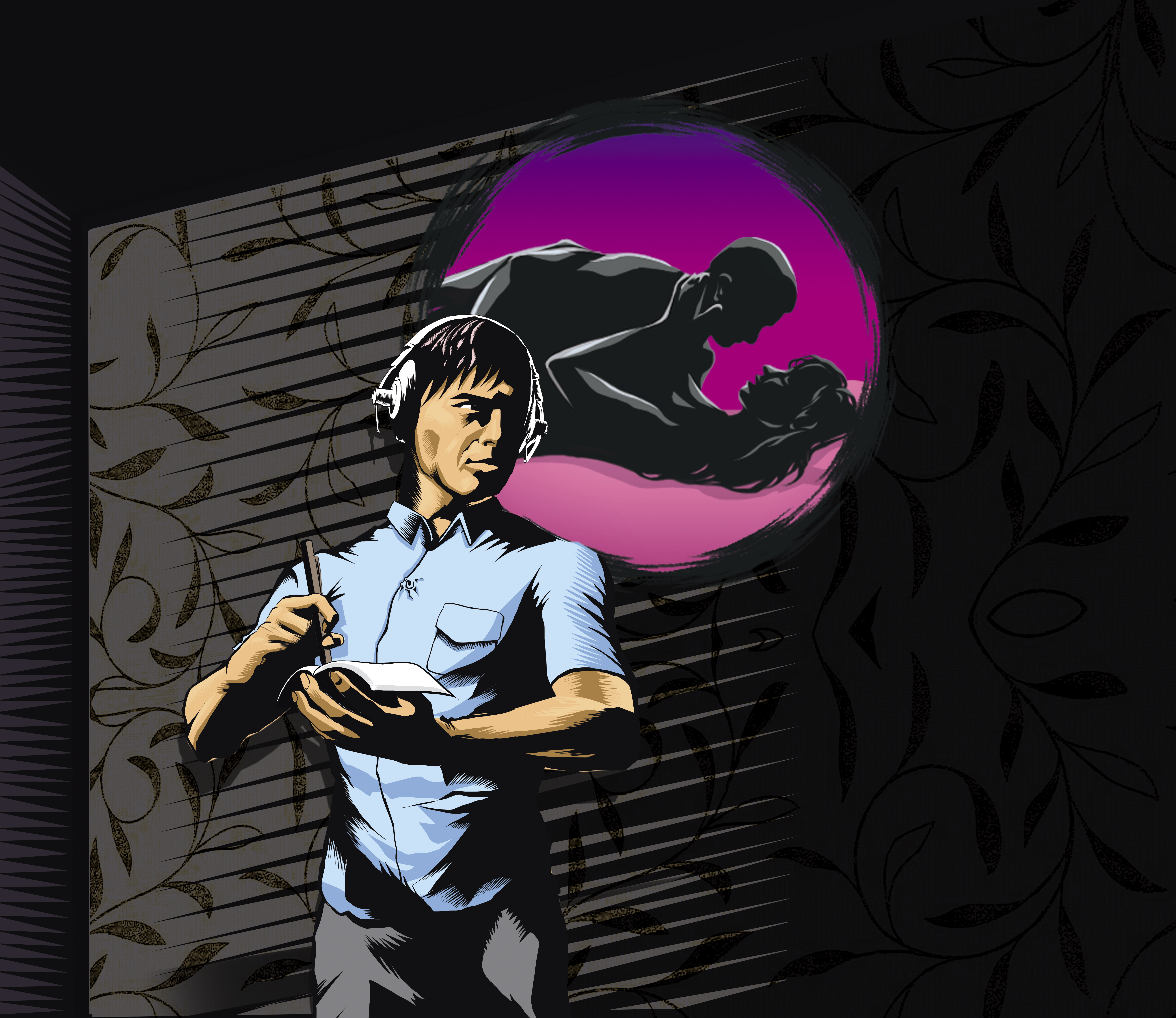 廉政署監控發現，歐陽國麟與陸配在旅社發生性關係，緊急發動搜索。