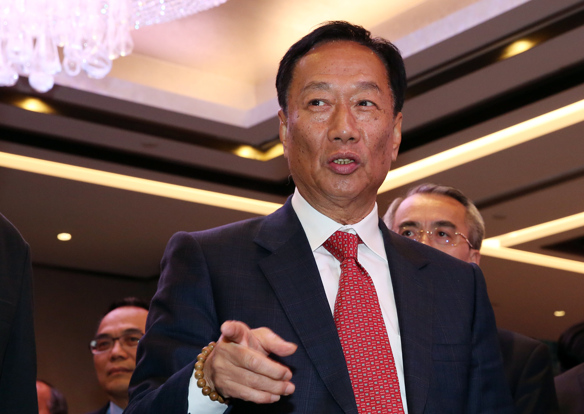 郭台銘不看好傳統電商，認為電商會變成歷史。