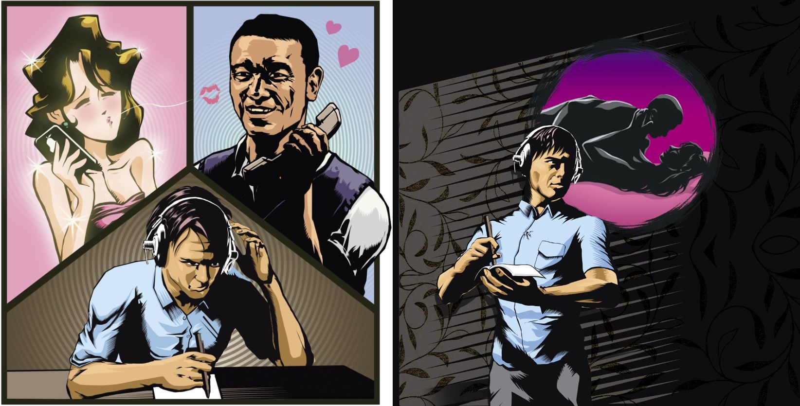 移民署專勤隊長歐陽國麟要求張姓陸配當他的小老婆，打情罵俏的親暱對話全被廉政署監控。