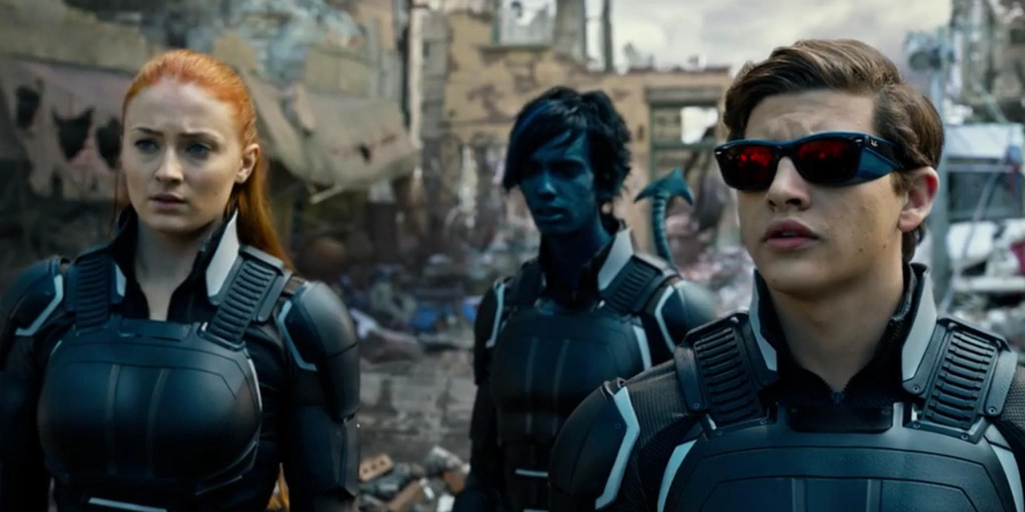 《Dark Phoenix》主要劇情將會集中在蘇菲透納飾演的琴葛雷黑化過程，《天啟》登場的藍惡魔和獨眼龍也會演出。（網路圖片）