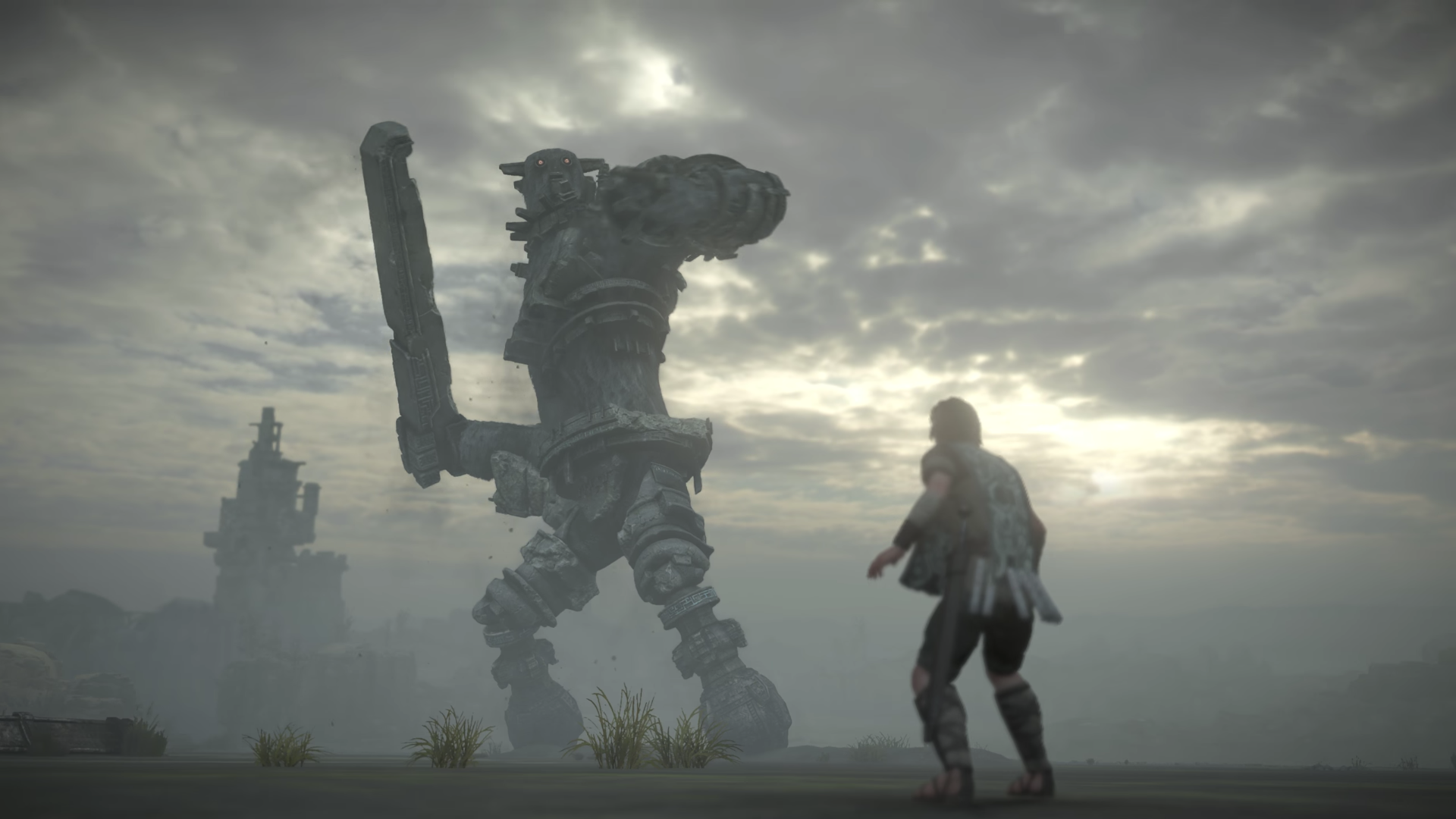 重製的經典名作《汪達與巨像》將會在 PS4 平台上與玩家見面。(圖片來源:發表會直播畫面)