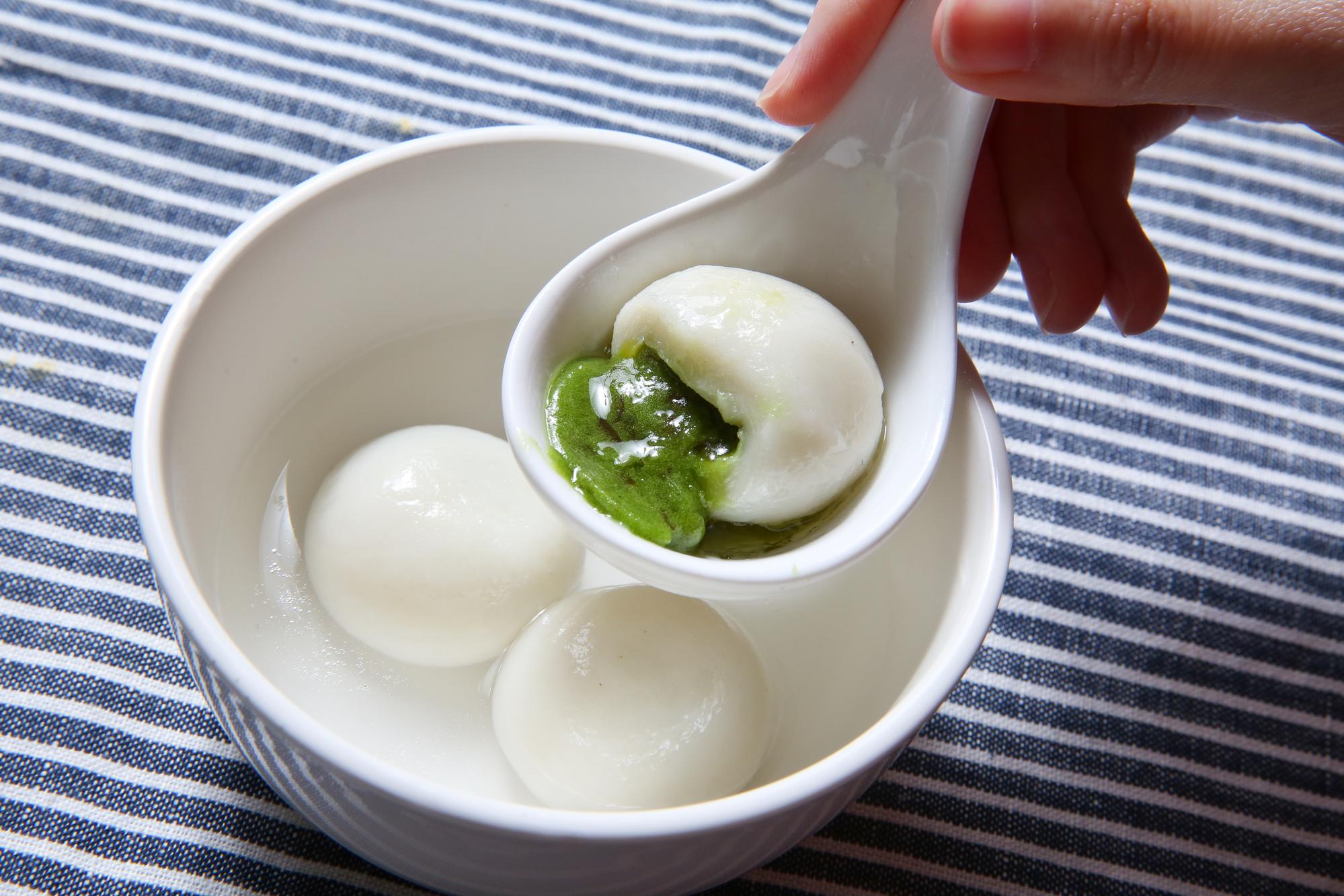 桂冠抹茶湯圓去年捲起風潮,曾被媒體報導得靠運氣才能買到。
