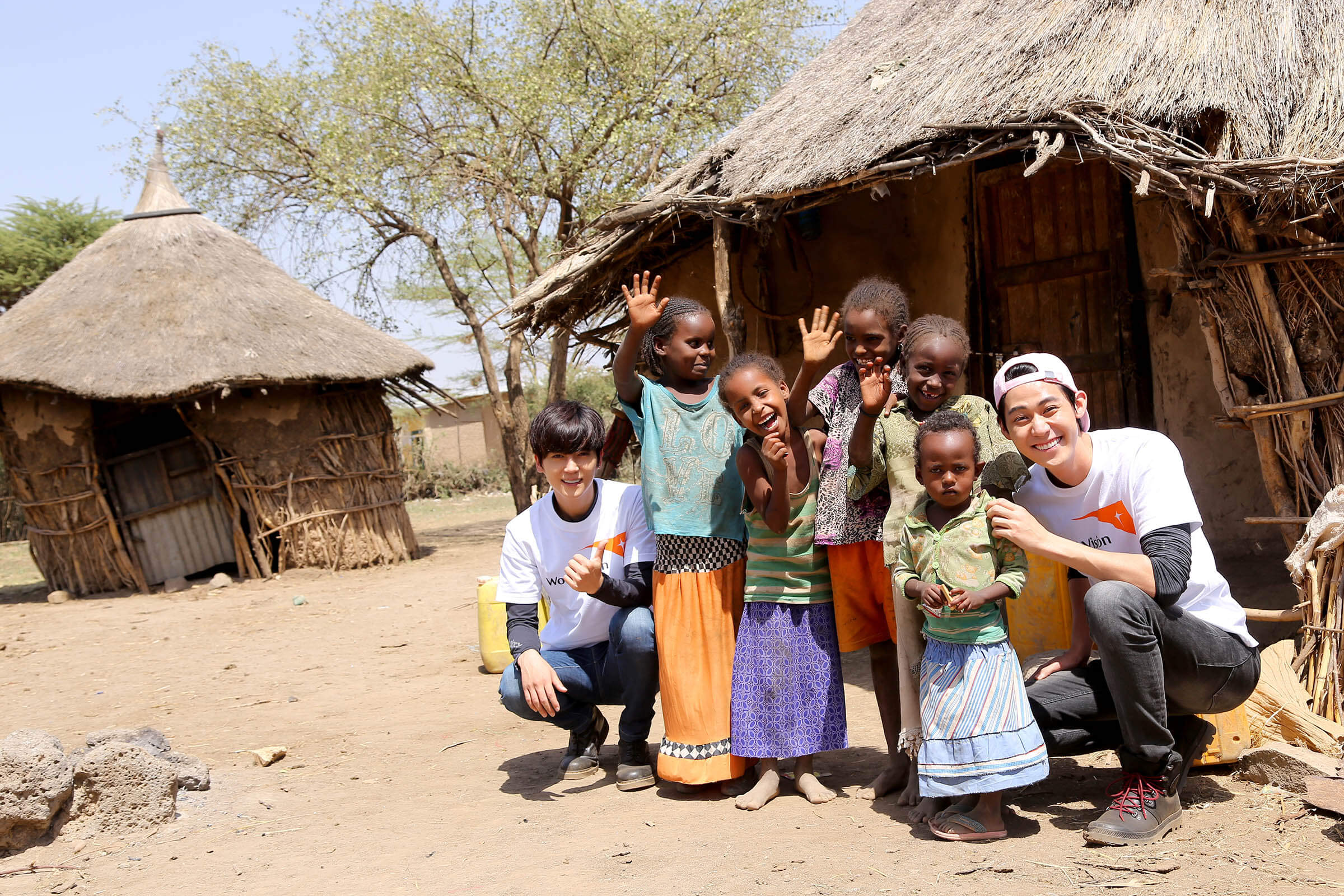 李玉璽和畢書盡親見東非糧荒現況，並見證台灣灌溉的綠色希望。