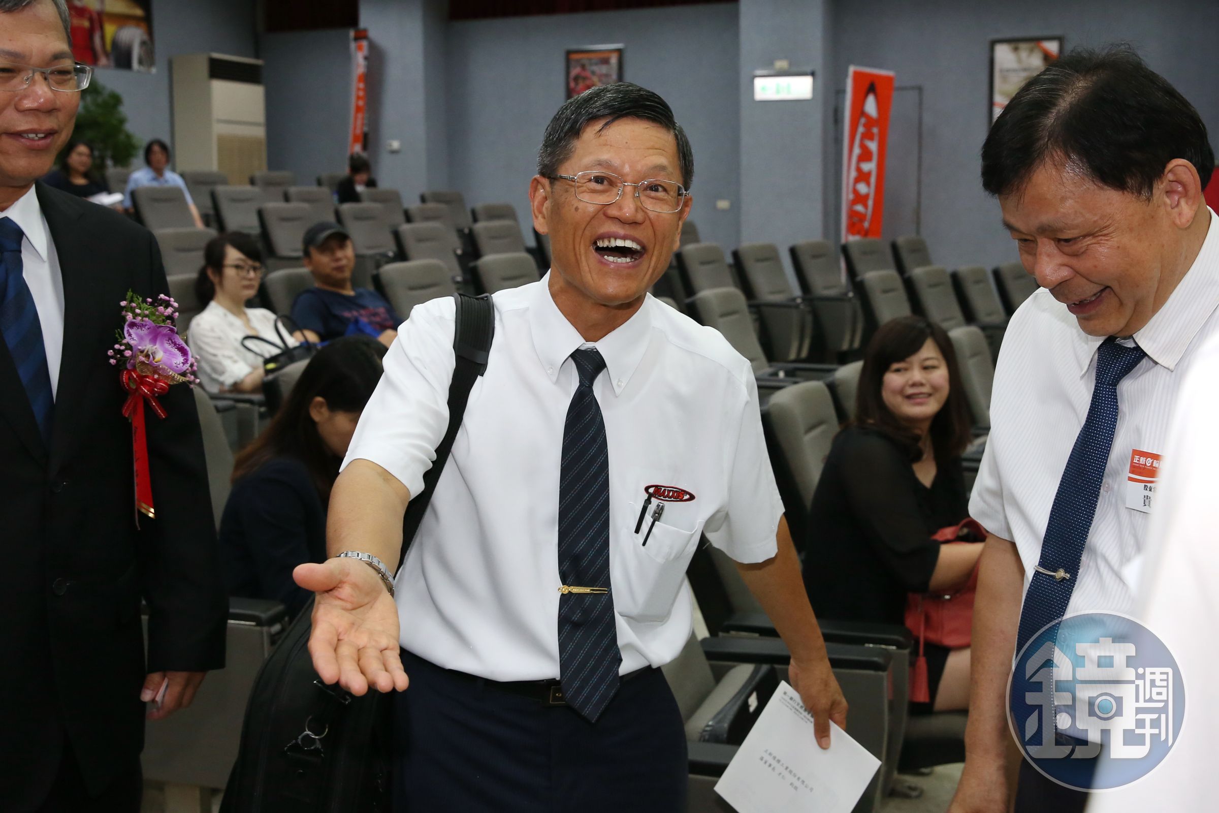 全台第一大輪胎廠正新橡膠（2105）昨日（15日）於彰化員林召開股東會，羅才仁喊話：今年要找100個博士。