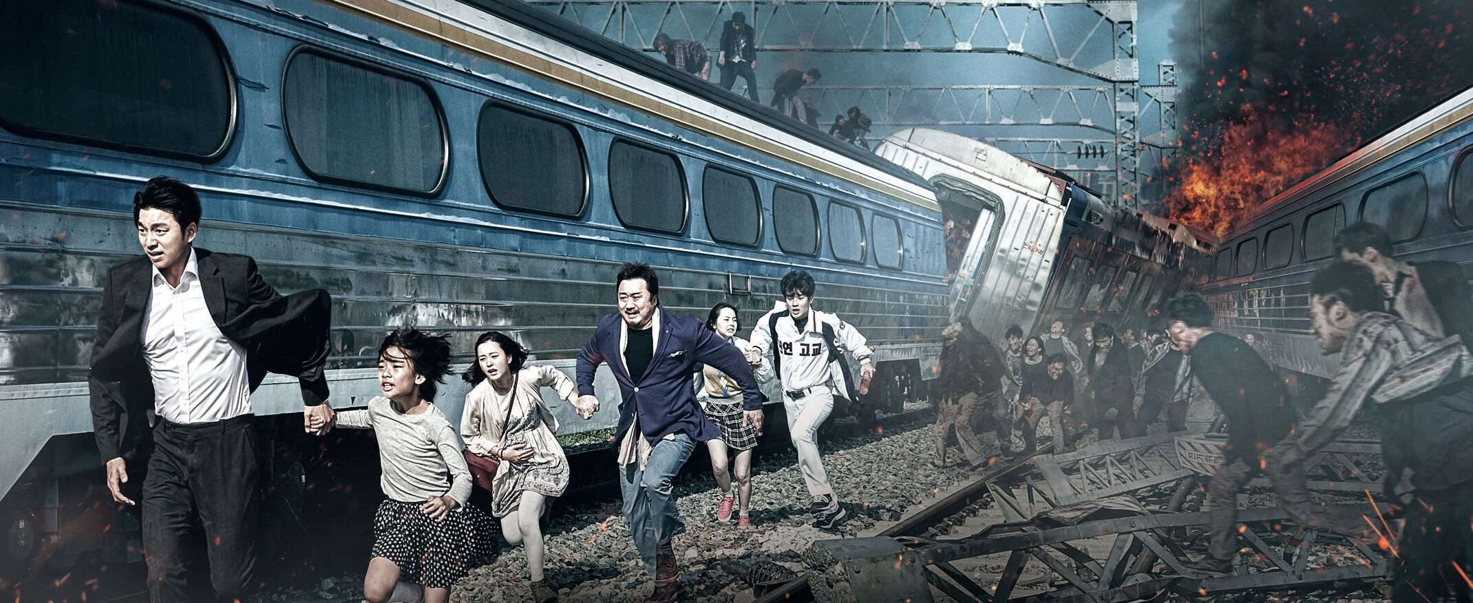 孔劉在《屍速列車》救女兒金秀安成為「地表最強老爸」。（網路圖片）