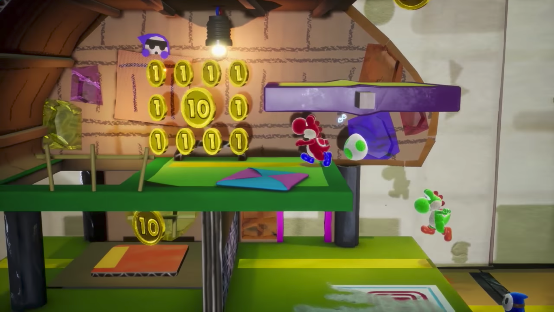 預定明年在 Switch 上推出的《耀西》。（圖片來源：發表會直播畫面）