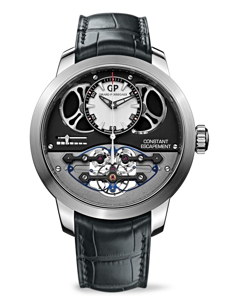 GIRARD-PERREGAUX於2013年所發表的Constant Escapement恆定動力擒縱腕錶