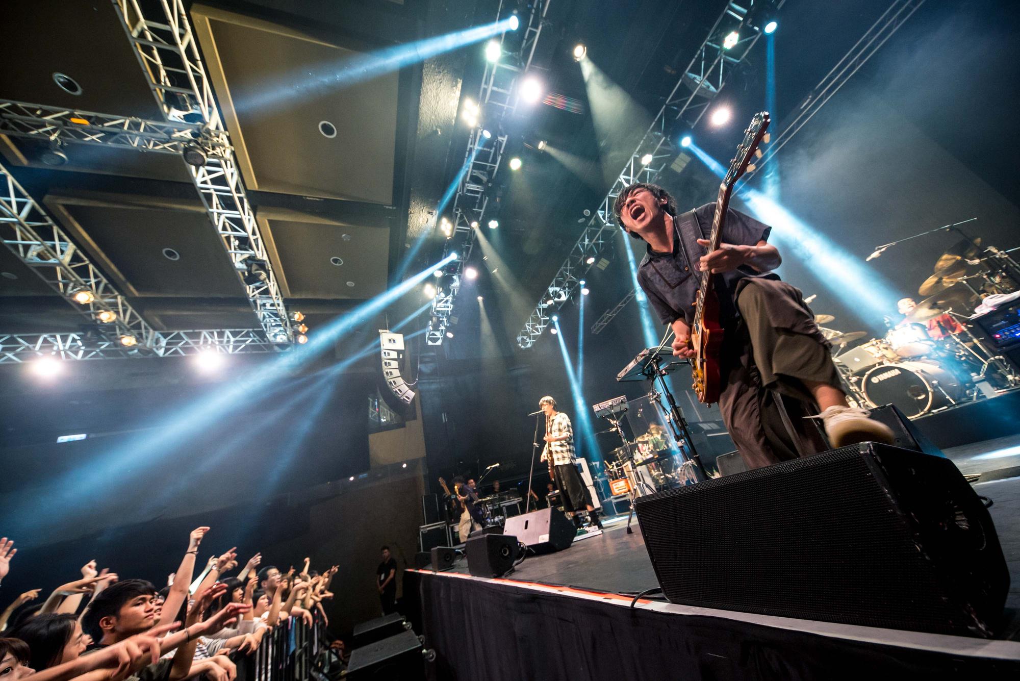 日團RADWIMPS在台北舉行兩場演唱會，門票秒殺一空。（photo by：Takeshi Yao）