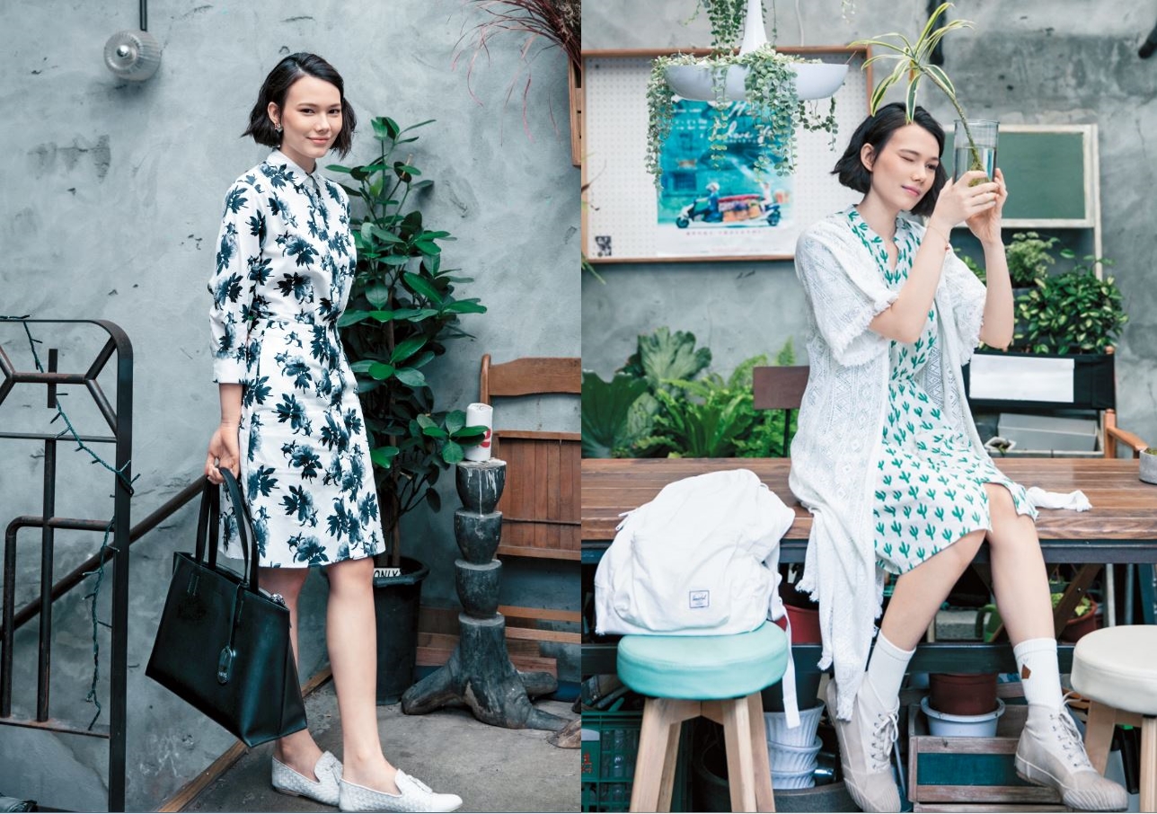 紀培慧的穿衣哲學，只要擺在架上最不吸引人的，她就特別想駕馭，只能說她不是走文青風，是紀培慧風，真的就是一個『怪』字。