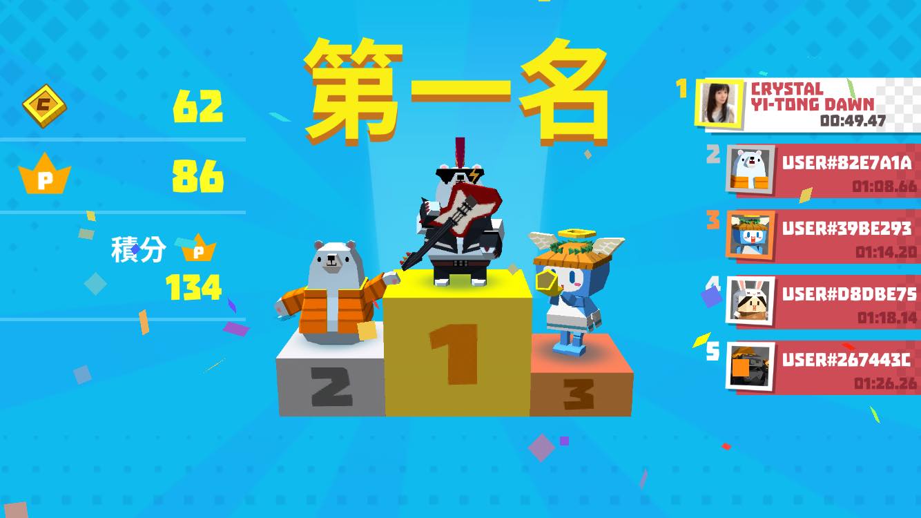 取勝後積分與排名都會上升