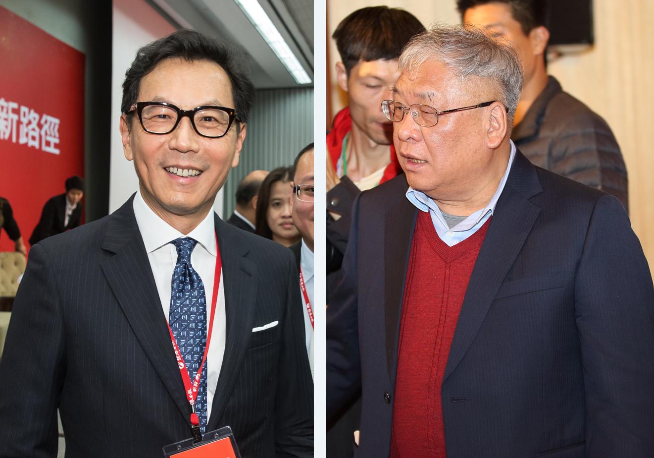 蔡明忠向鴻海郭董喊話要合作，業界推測目標是要對付年代董事長練台生。
