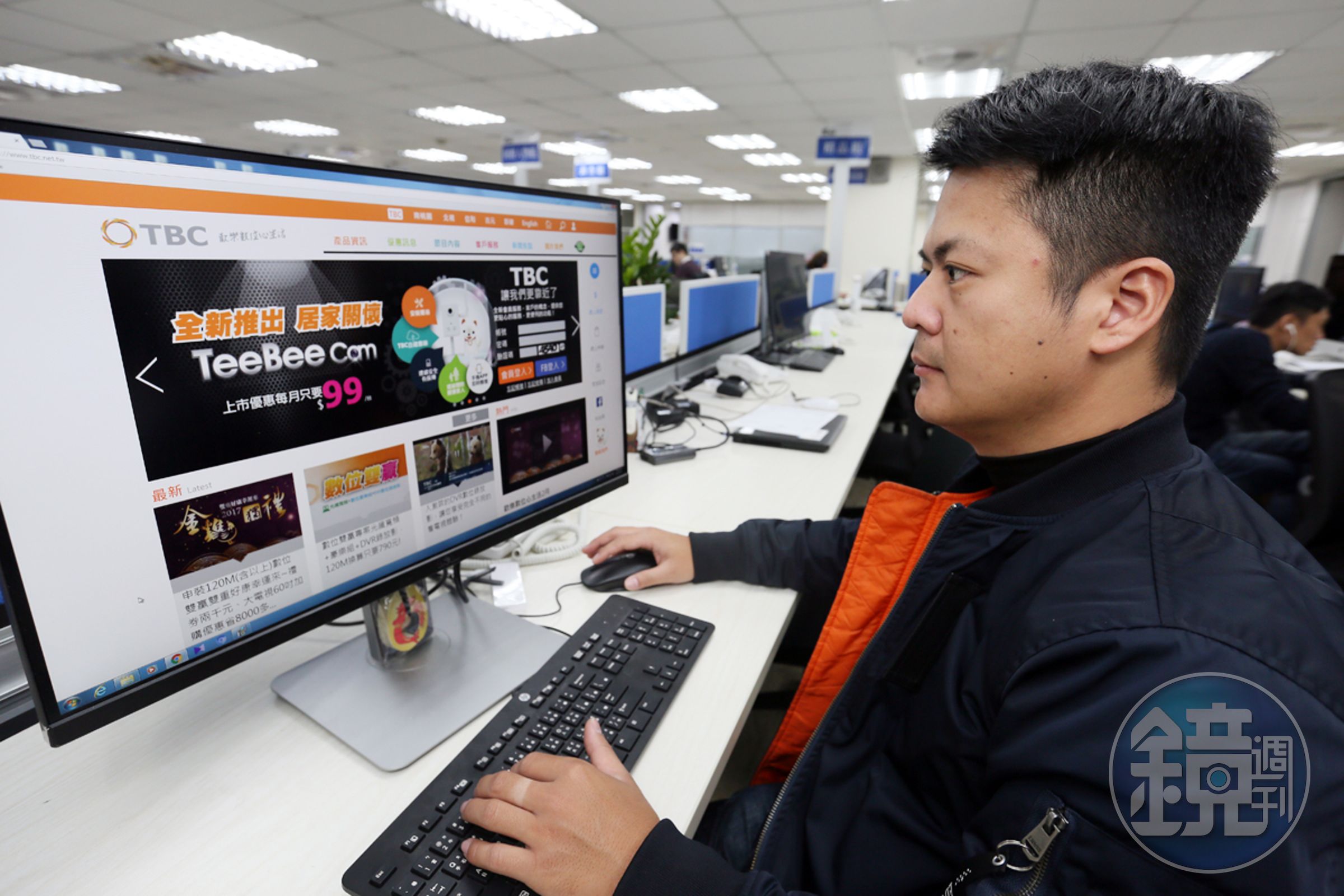 國內第三大有線電視系統TBC，去年被鴻海郭董成功入主。