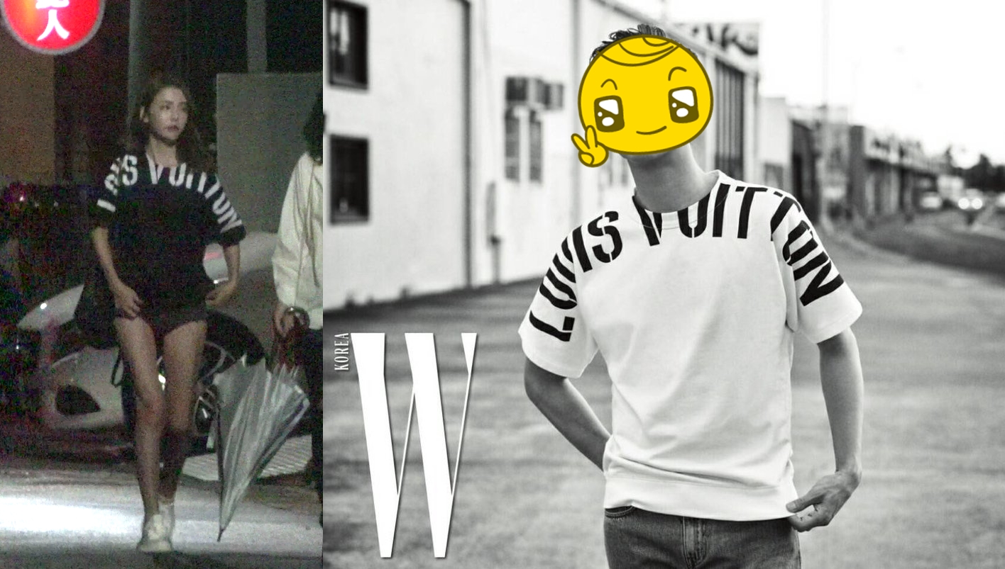 李毓芬穿著要價NT$22,300元的上衣，竟然撞衫韓國巨星。