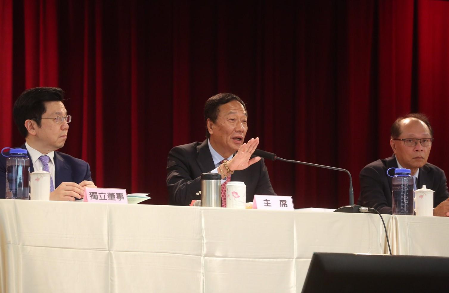 郭台銘：鴻海利潤可以再增加，研發費用不能吝嗇。