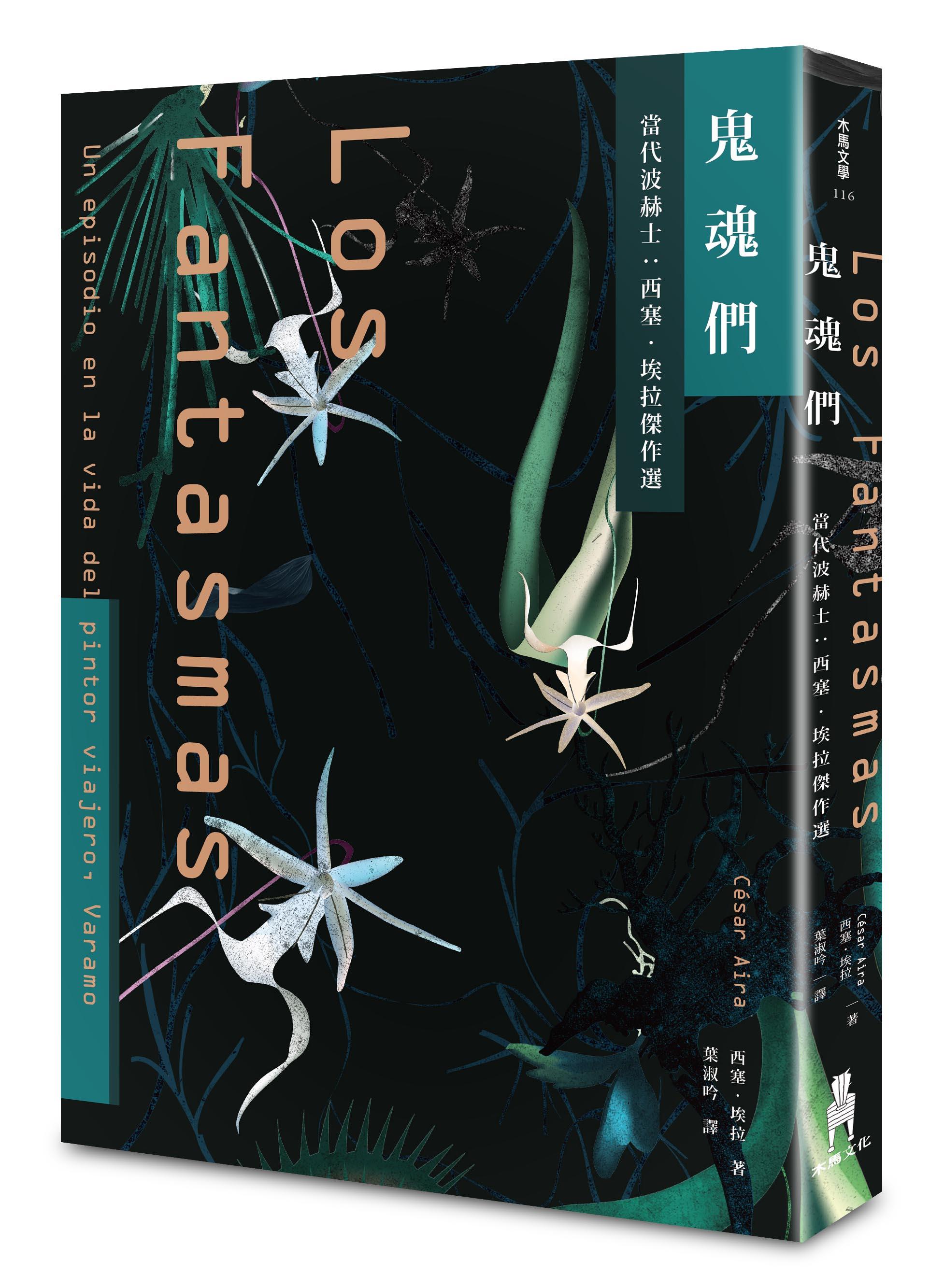 《鬼魂們──當代波赫士：西塞‧埃拉小說選》（Los Fantasmas,Un episodio en la vida del pintor viajero,Varamo），作者：César Aira，木馬文化出版。