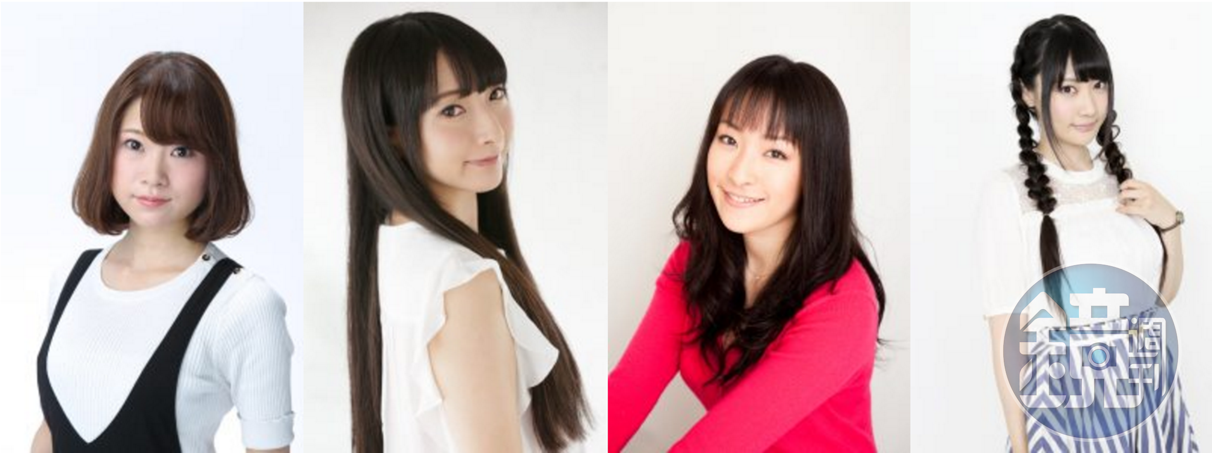 請來遊戲聲優，優木加奈「亞里莎」（精靈）、石上靜香」「艾莉卡」（皇家護衛）、佐倉薰「伊莎貝爾」（巫師）和遊戲內聲優植田佳奈。（圖／rage-esports官網）