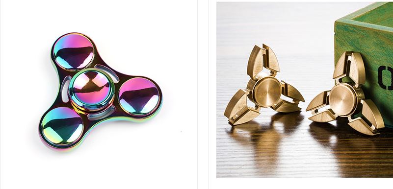 坊間販售的各式指尖陀螺，被美國組織列為十大危險玩具之首。