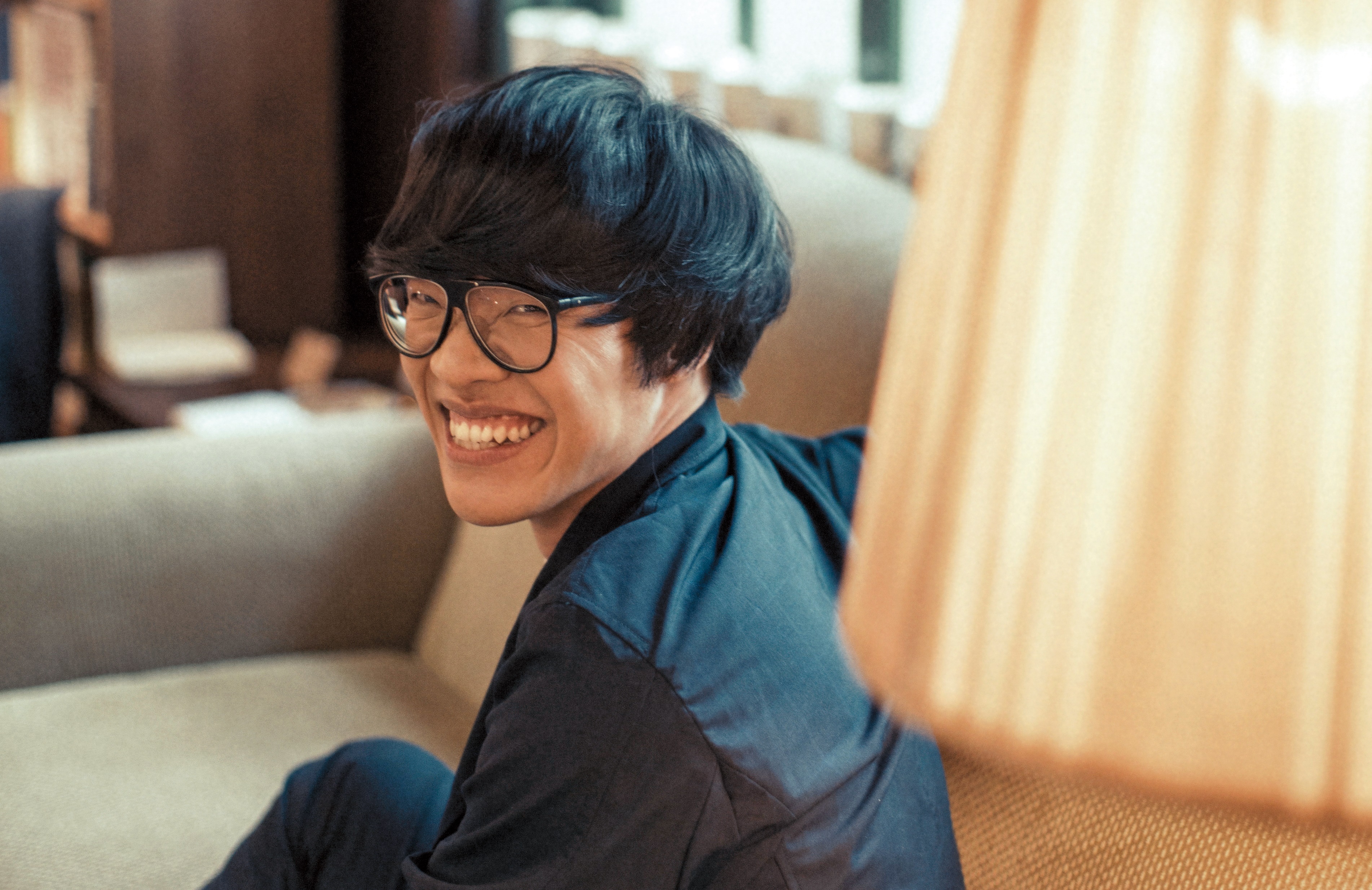 比起願望實現,盧廣仲說有一種狀態更好,就是你想不到自己還想要什麼的時候,那讓他很平靜。